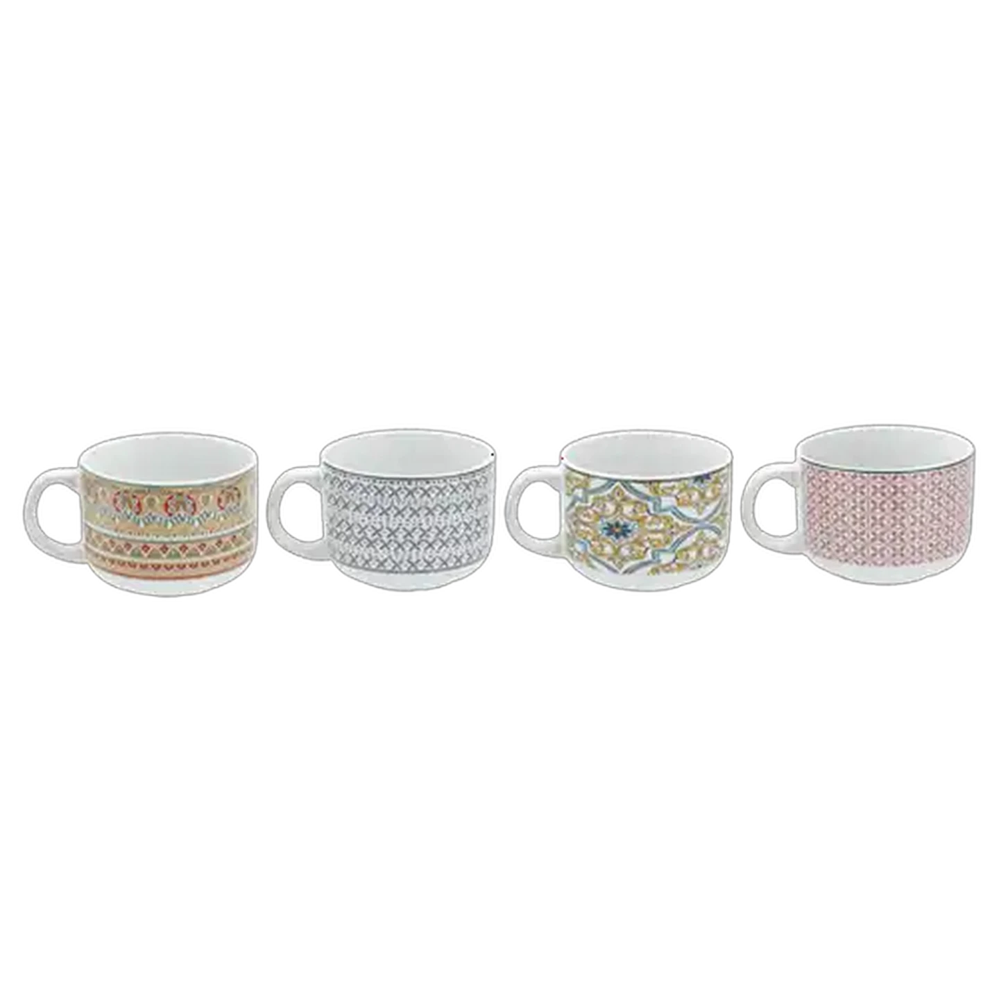 Image of Pad Print Mix Soup Mug 690ml (Design May Vary)