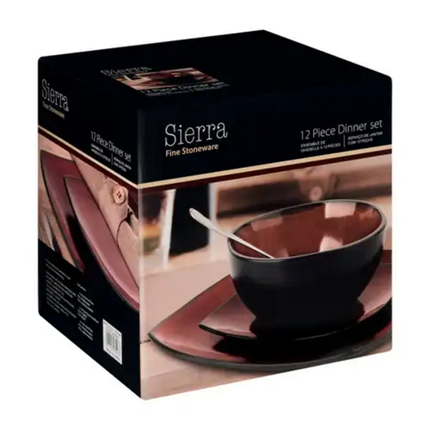 Image of Sierra Fine stoneware Dinner Set 12 Piece