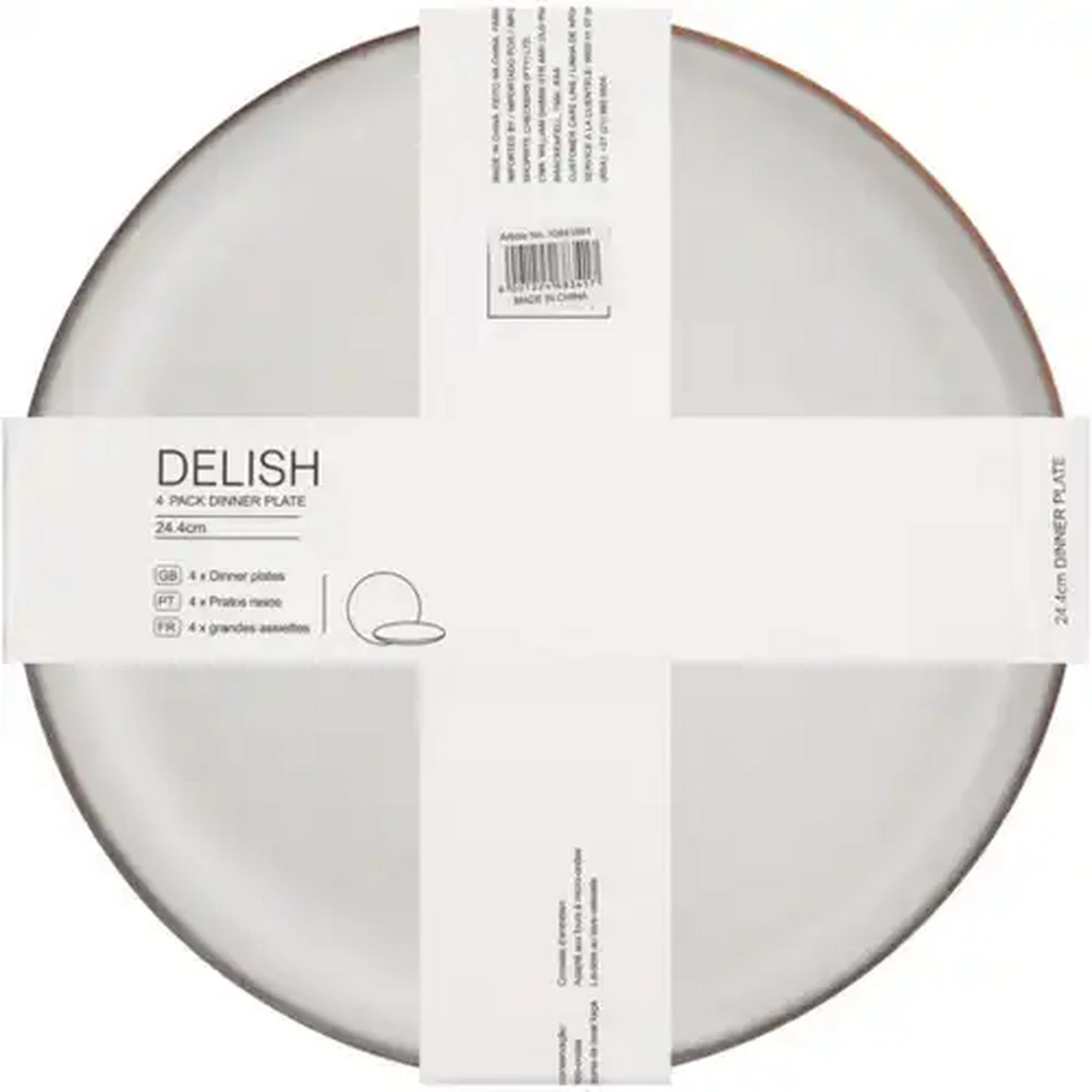 Image of Delish Dinner Plates 4 x 24.4cm