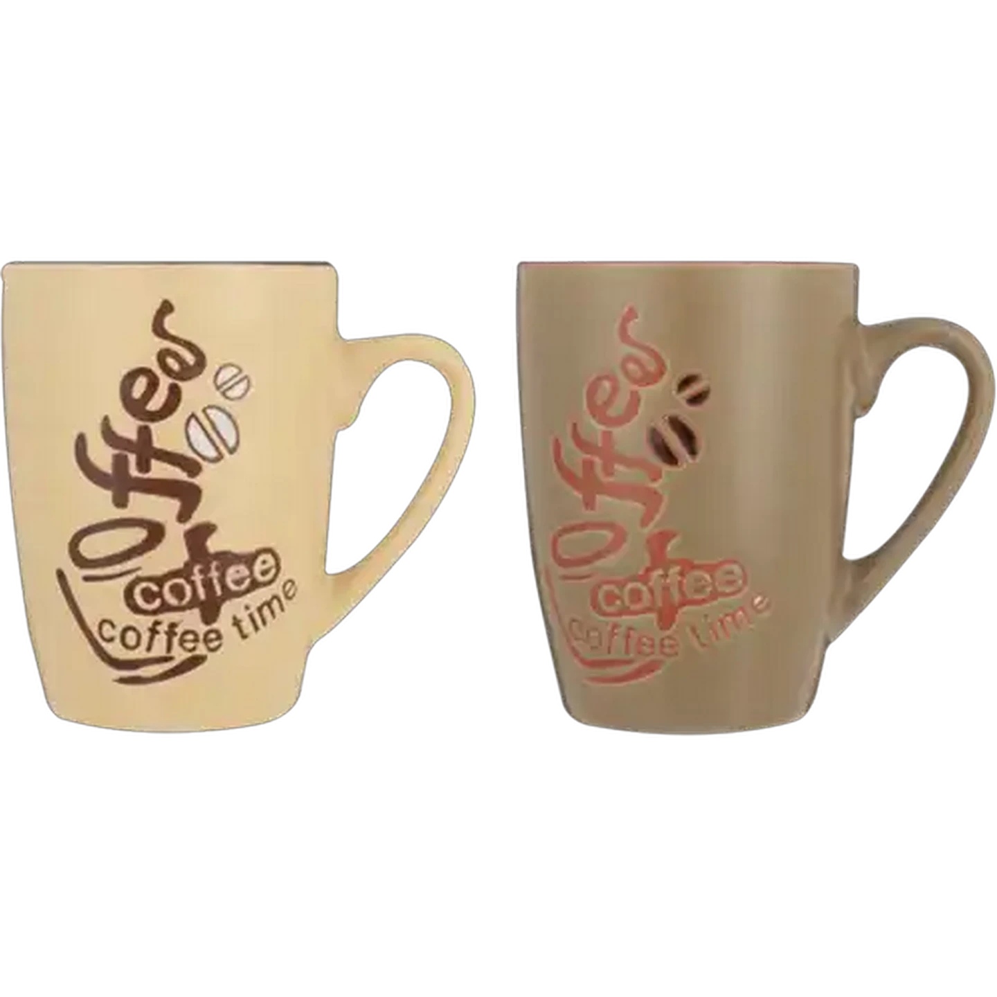 Image of Steamy Coffee Mugs (Design May Vary)
