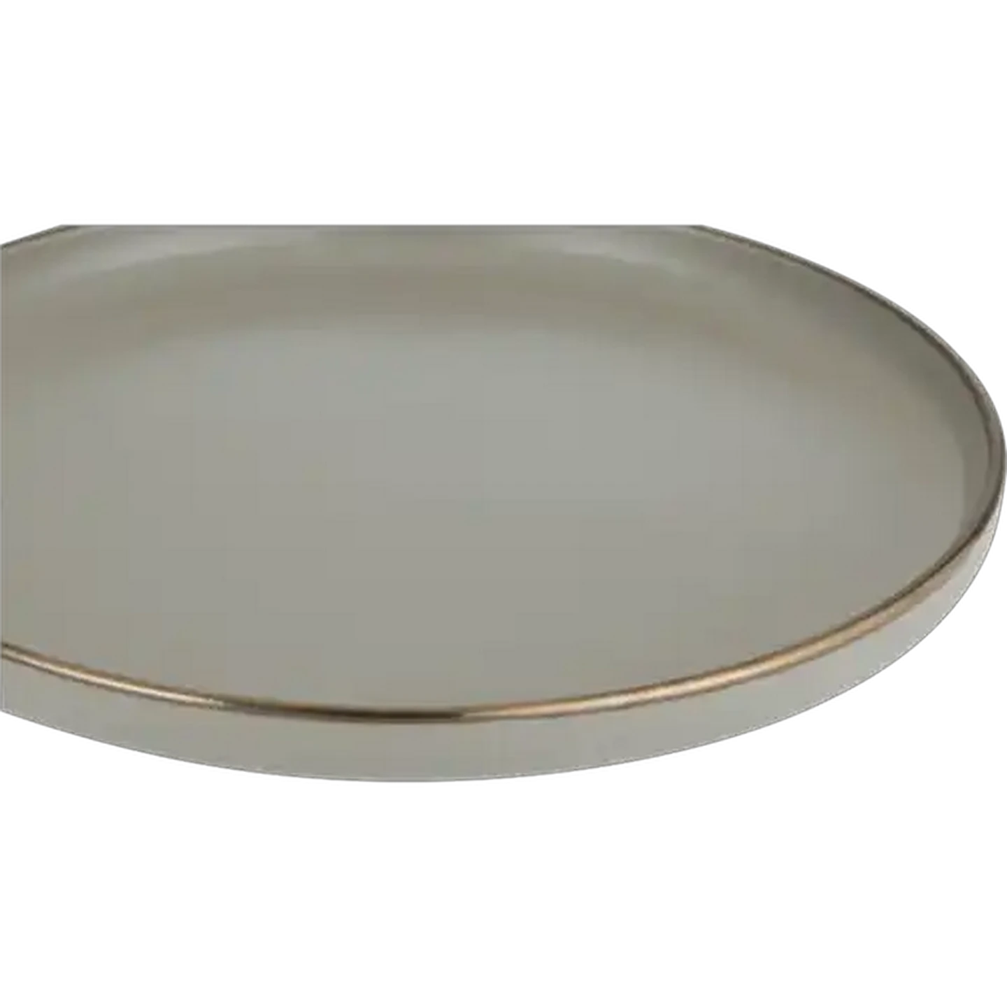 Image of Gold Rim Dinner Plate 26cm