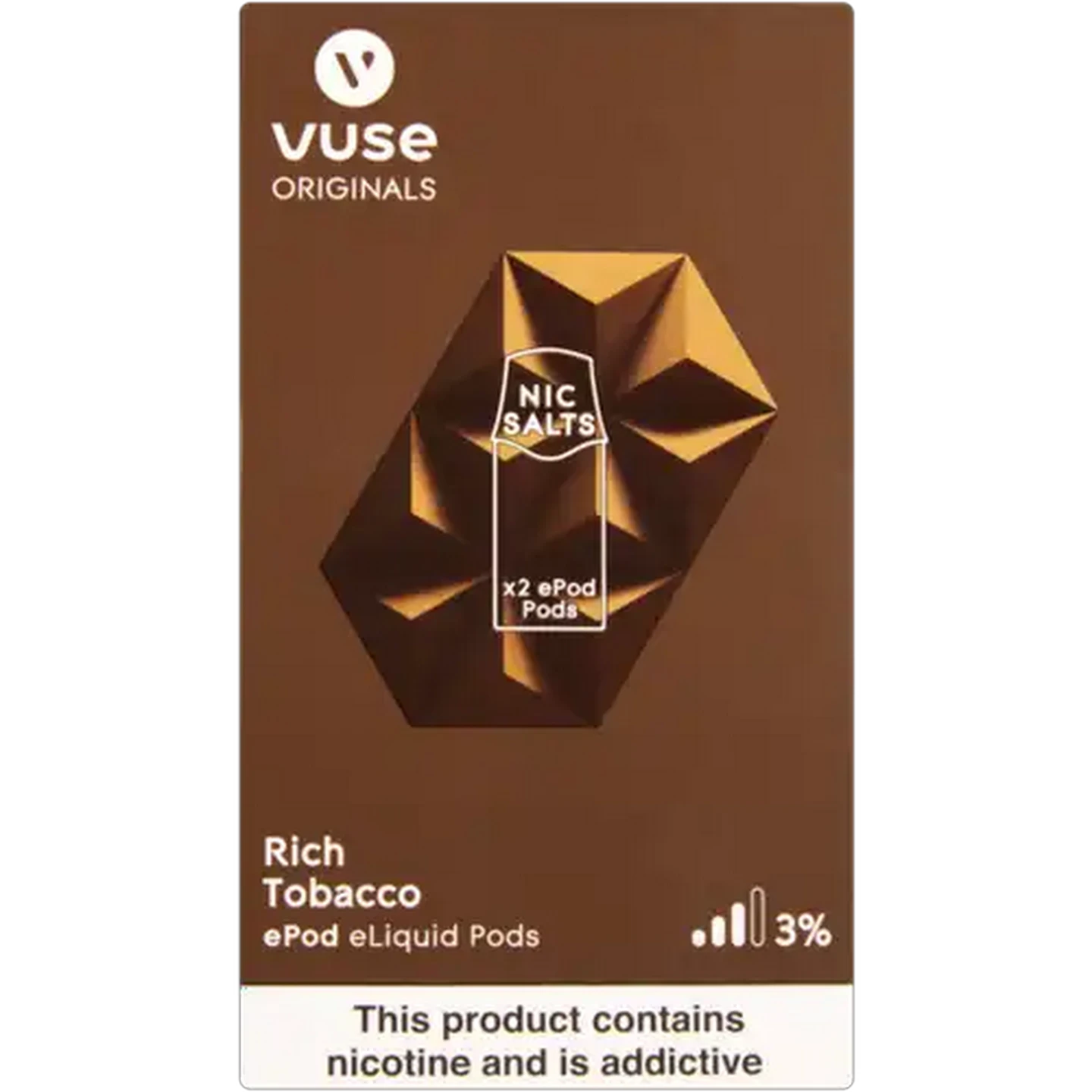 vuse rich tobacco 5 Alto 5% Pods (2 Pack) | Bold, Dark Tobacco Body Vuse Alto Pod Golden Tobacco