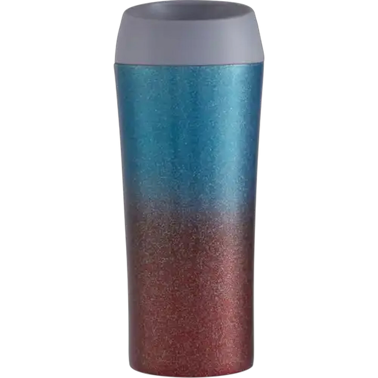 Image of Blue & Red Ombre Glitter Travel Mug 350ml