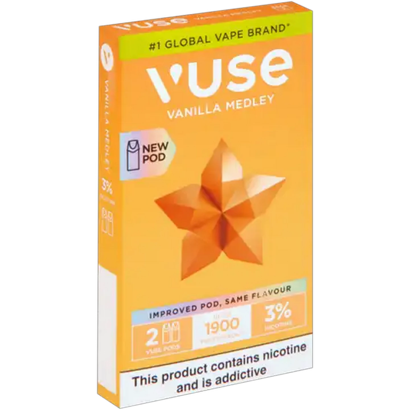 Image of Vuse Vanilla Medley 3% eLiquid Pods 2 x 2ml (Non-Refundable. Non-Returnable.)