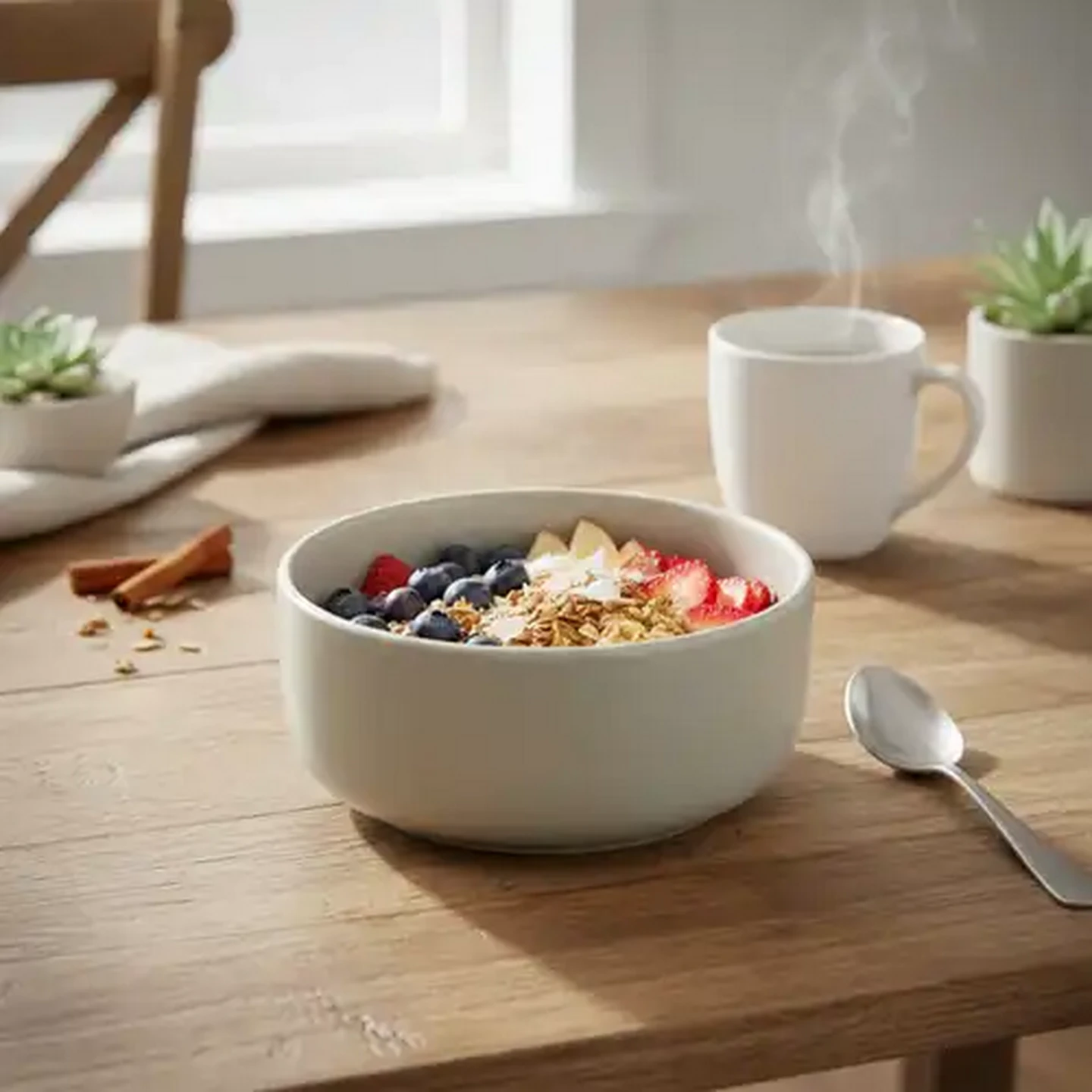 Image of Speckled Beige Bowl 15.2cm