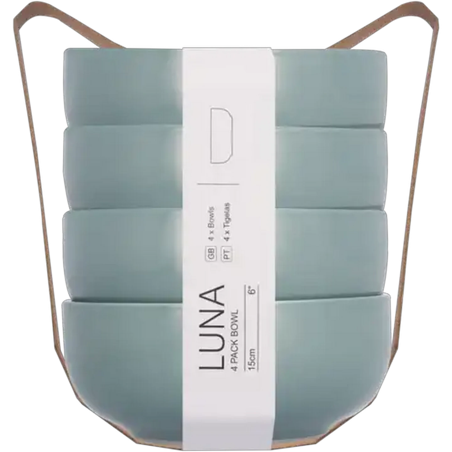 Image of Luna Bowl Set 4 x 15cm (Colour May Vary)