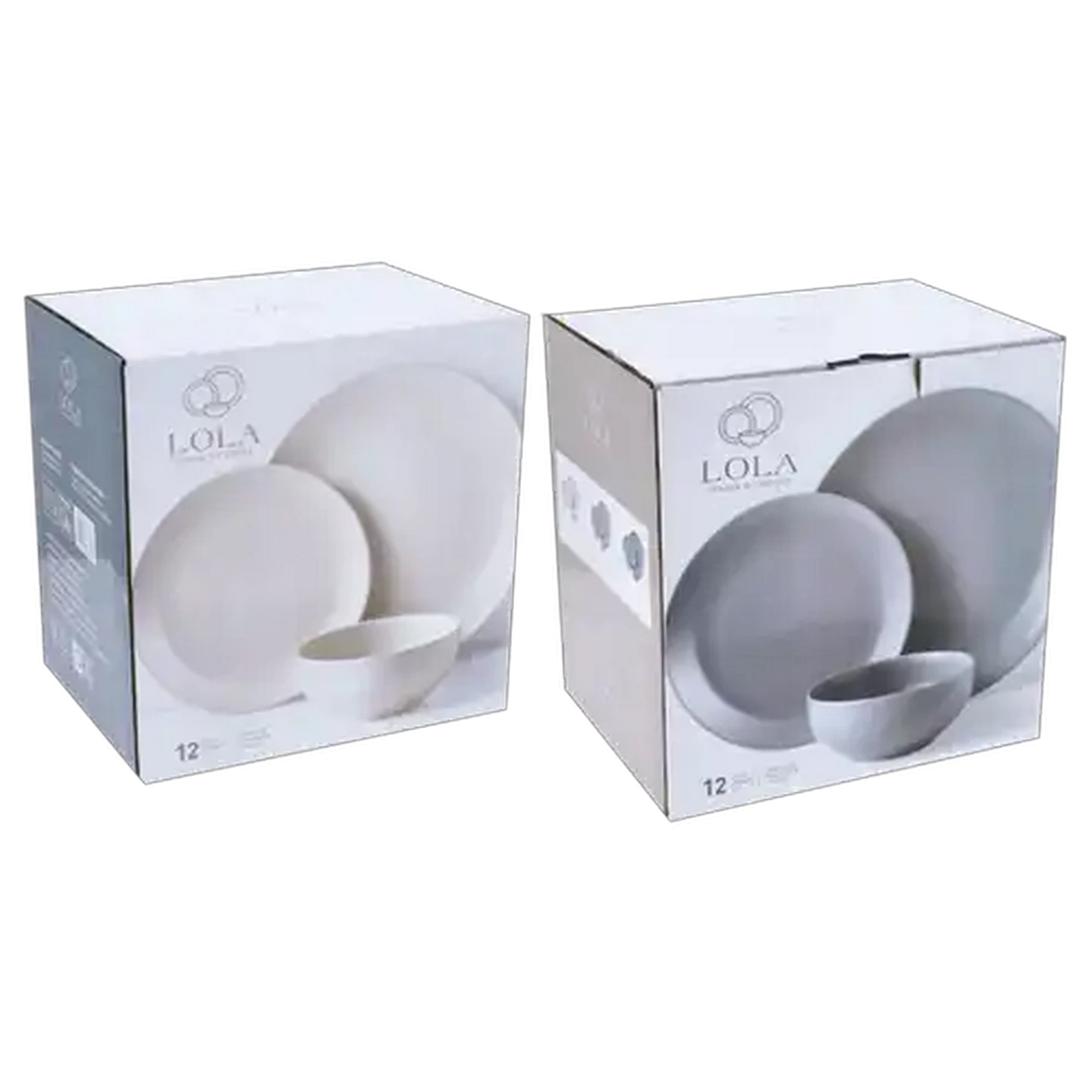 Image of Lola Dinner Set 12 Piece (Colour May Vary)
