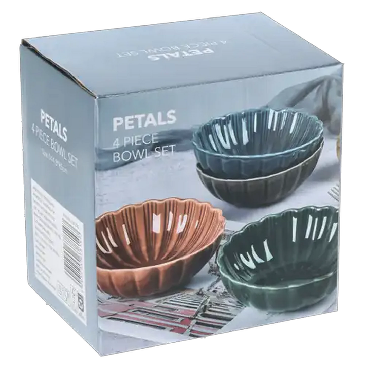 Image of Petals Bowl Set 14.8 x 5cm 4 Piece (Design May Vary)