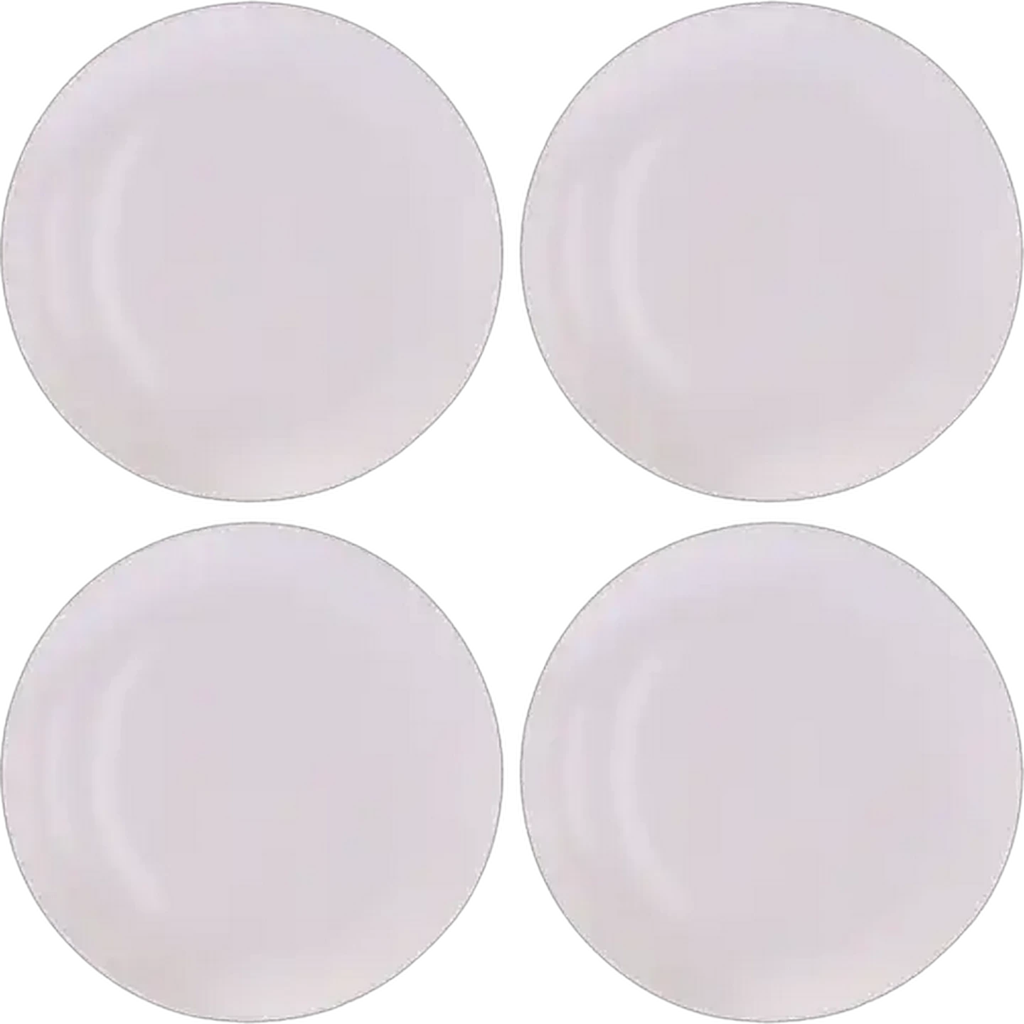 Image of Matt Cream Side Plate 20cm 4-Pack