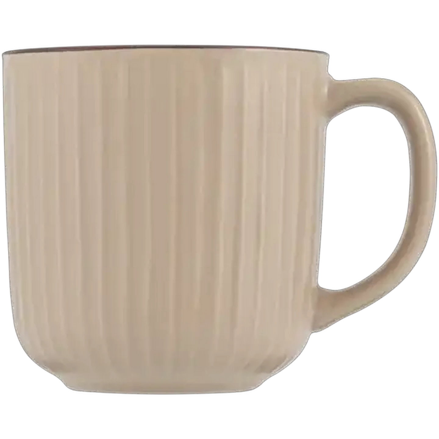 Image of Ribbed Coffee Mug 450ml (Colour May Vary)