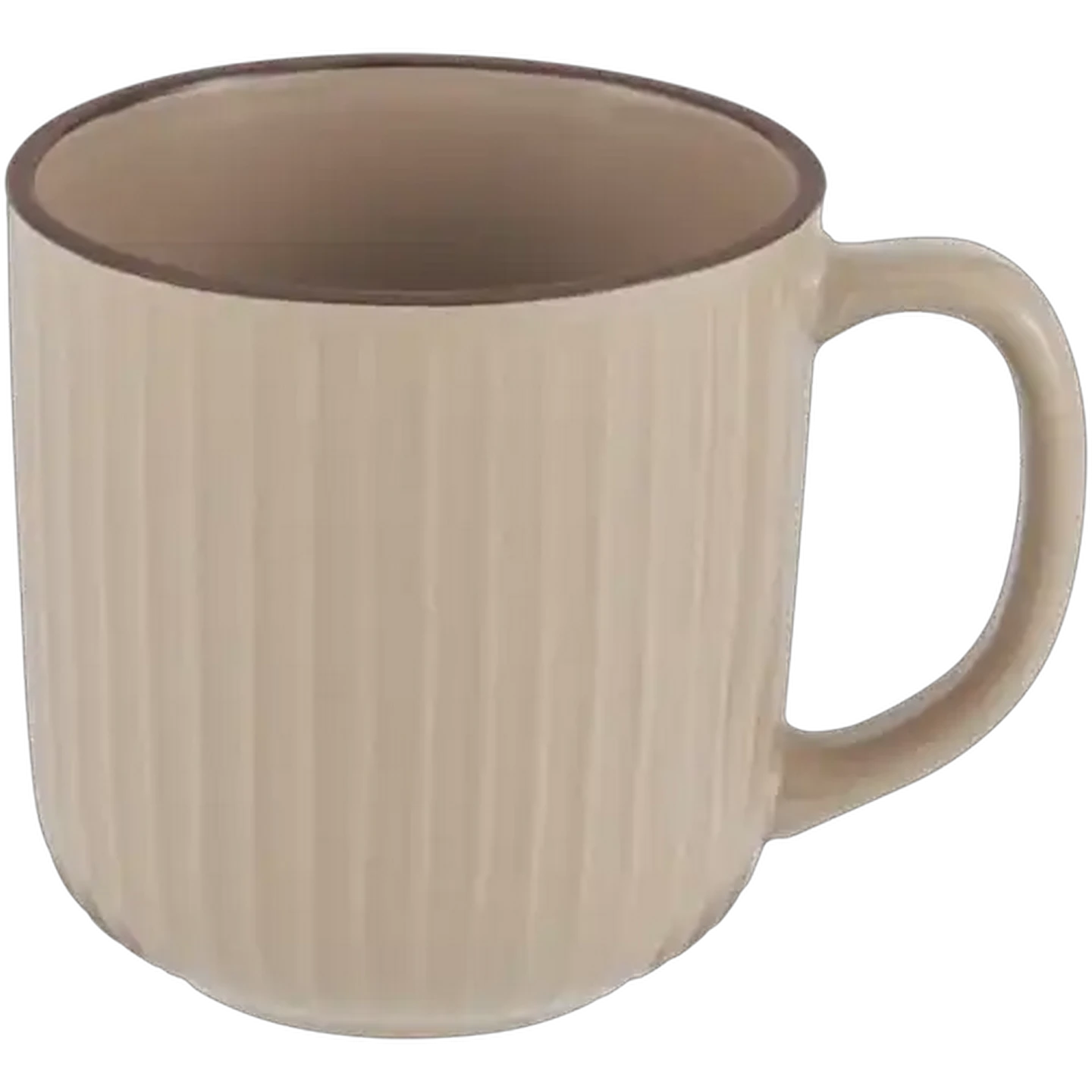 Image of Ribbed Coffee Mug 450ml (Colour May Vary)