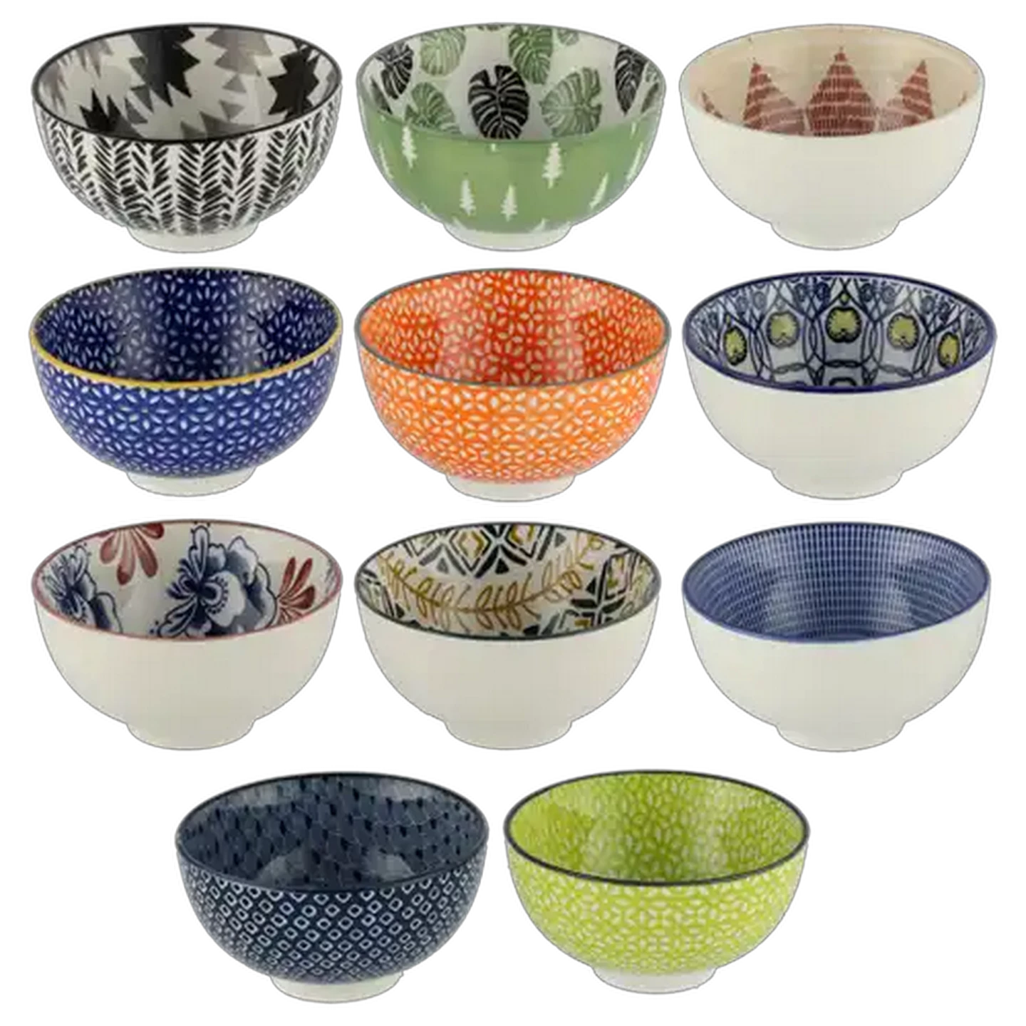 Image of Pad Print Mix Bowl 11.5cm (Print May Vary)