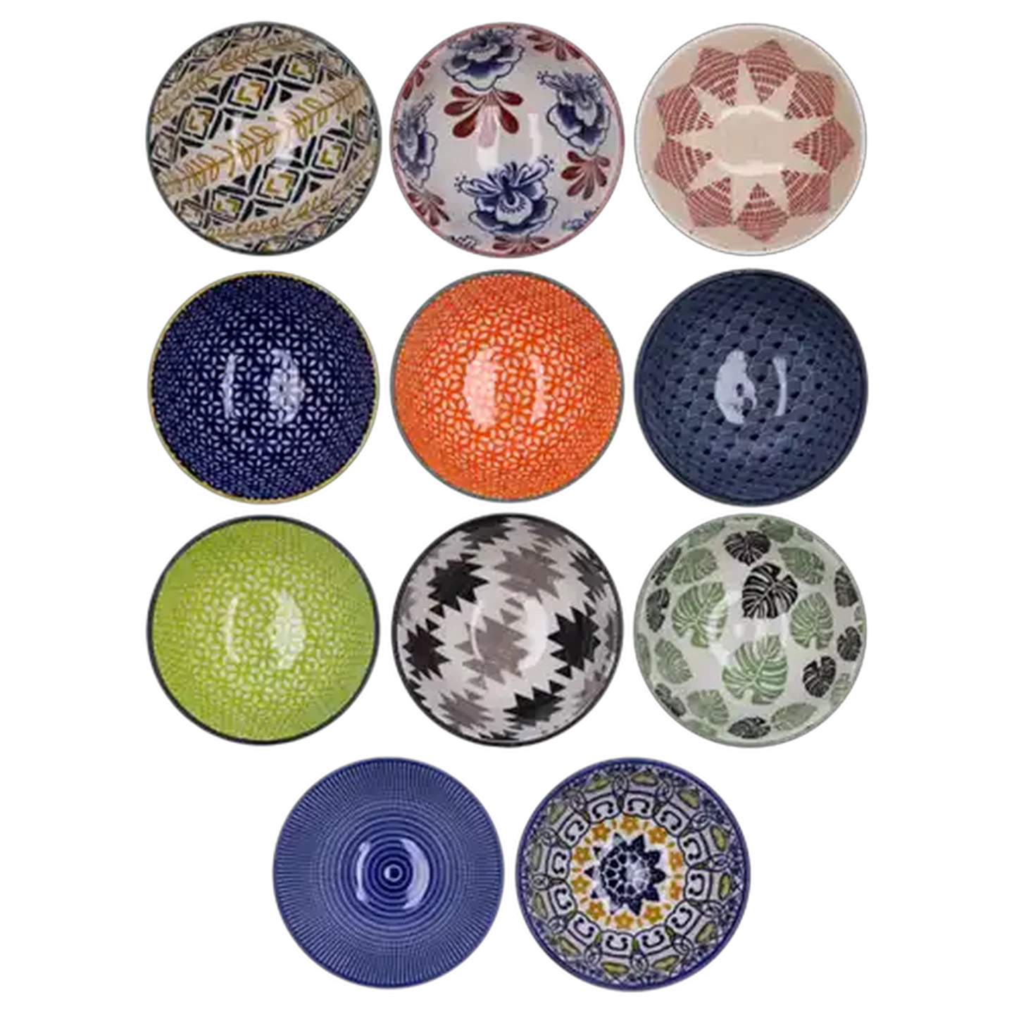 Image of Pad Print Mix Bowl 11.5cm (Print May Vary)