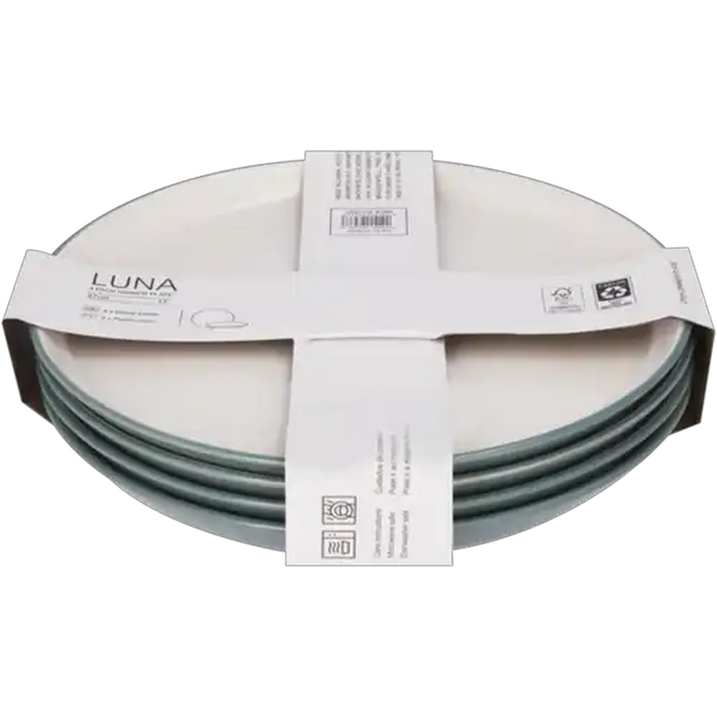 Image of Luna Dinner Plate Set 4 x 27cm