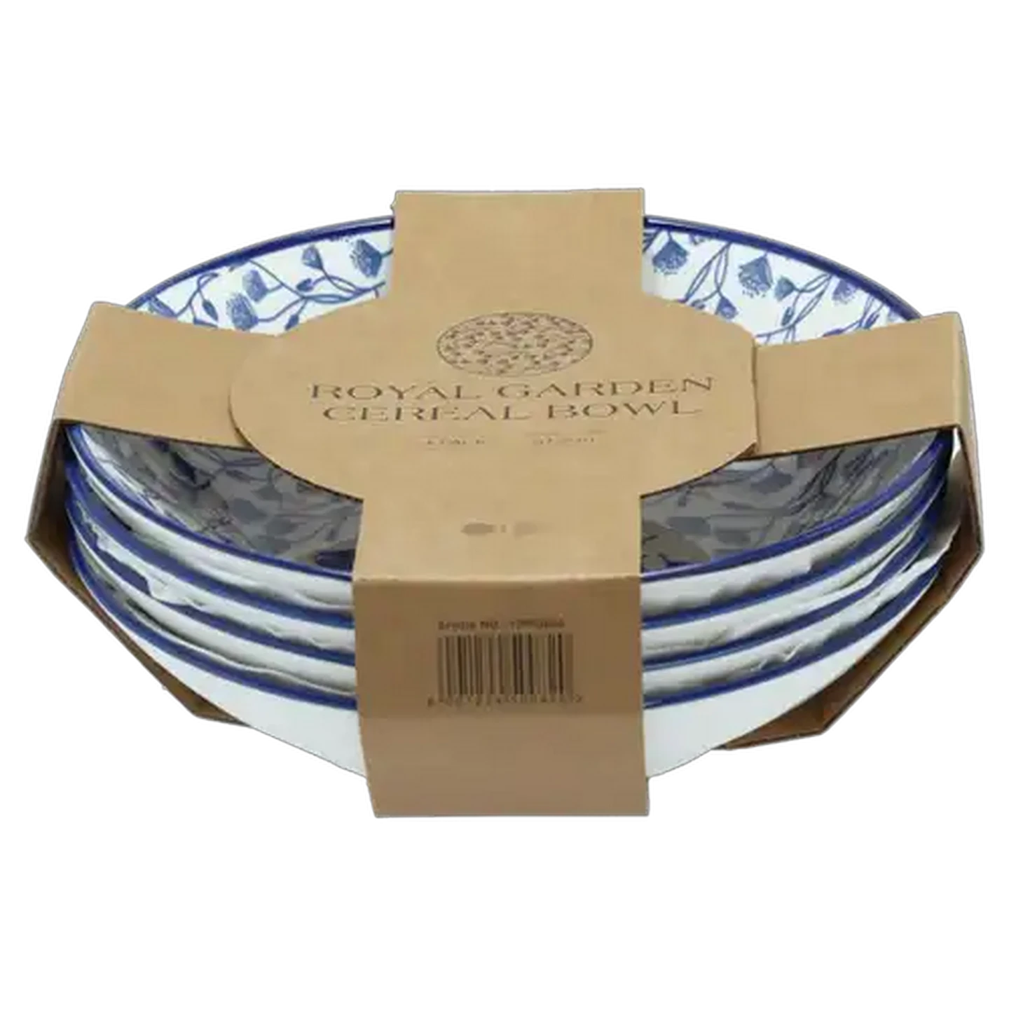 Image of Royal Garden Cereal Bowls 20.3cm 4-Pack