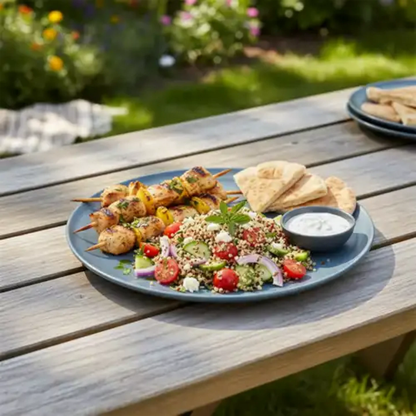 Image of Santorini Speckled Dinner Plate 27.5cm