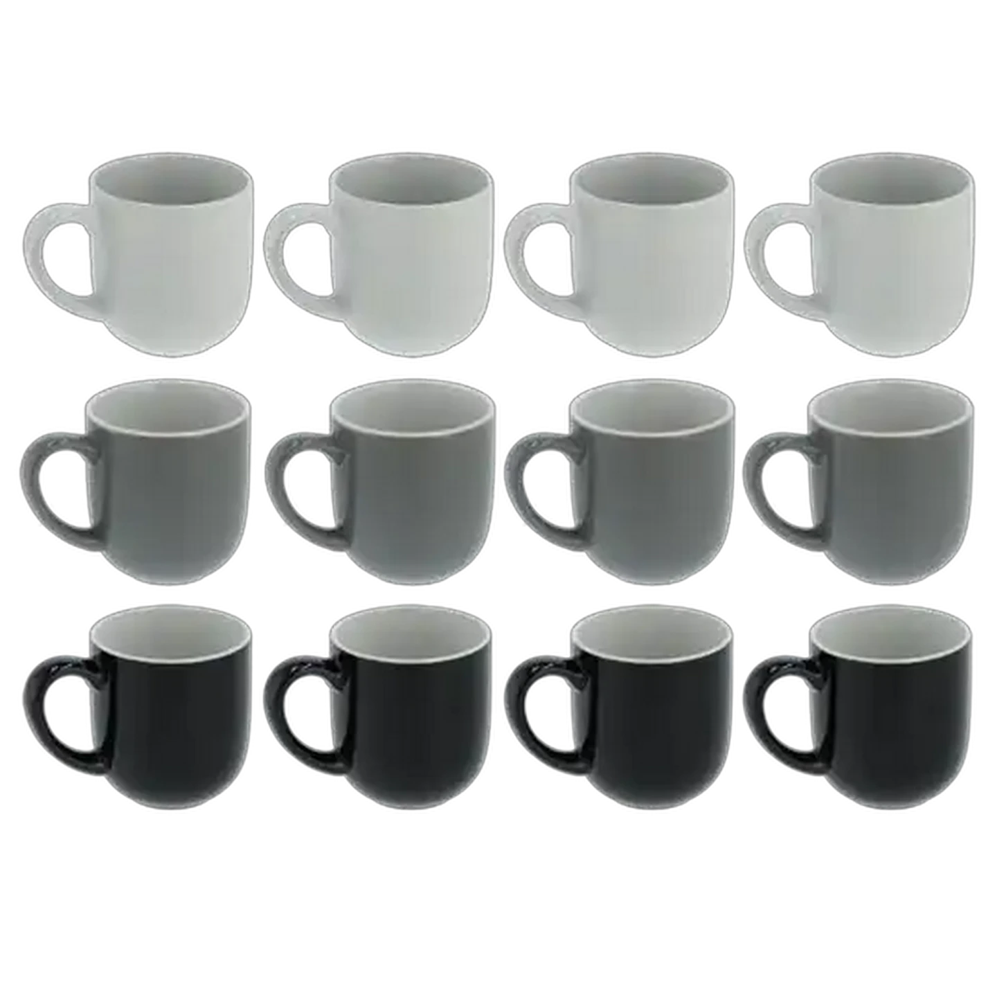 Image of Basic Coffee Mug 370ml 4-Pack (Colour May Vary)