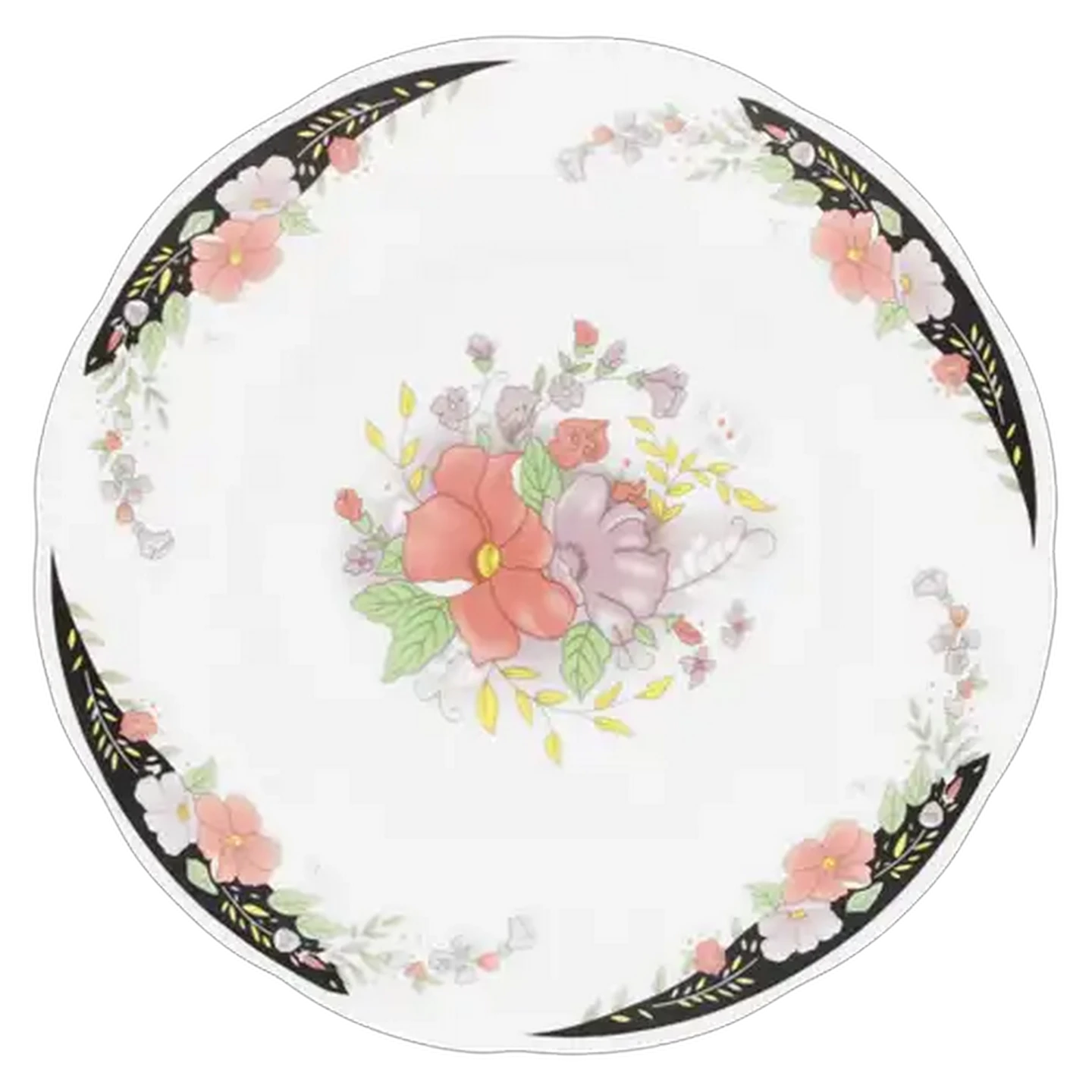 Image of Esperanza Flowered Dinner Plate