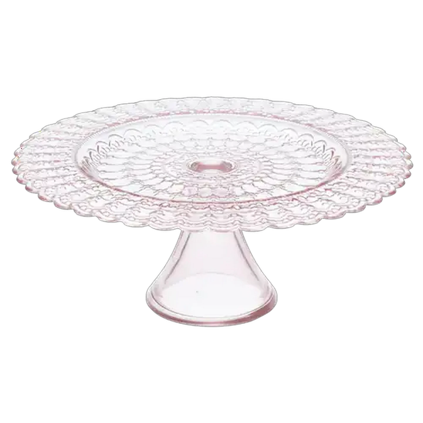 Image of ArdaCam Lace Glass Cake Stand