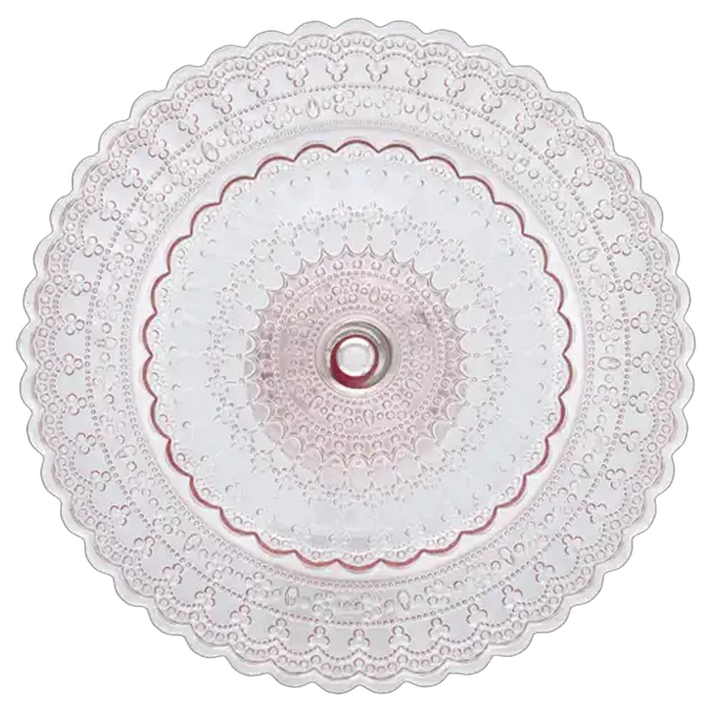 Image of ArdaCam Lace Glass Cake Stand