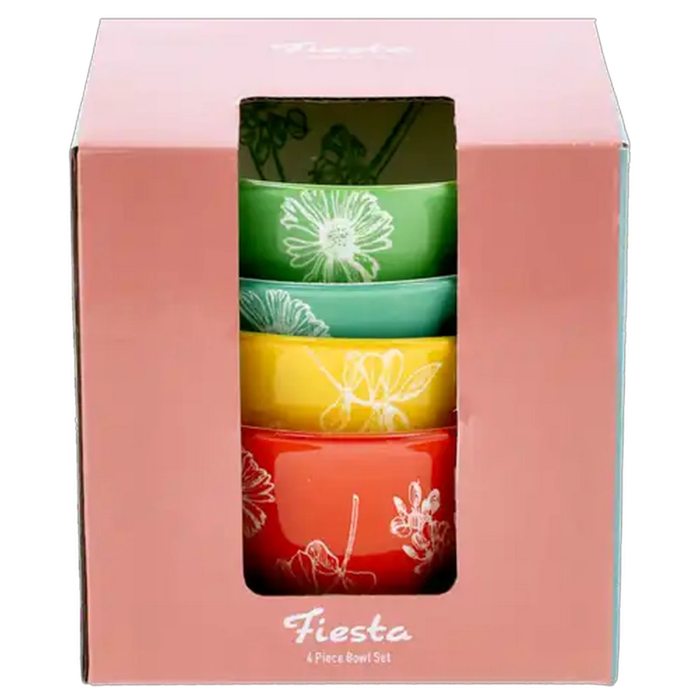 Image of Fiesta Bowl Set 4 Piece 12cm (Colour May Vary)
