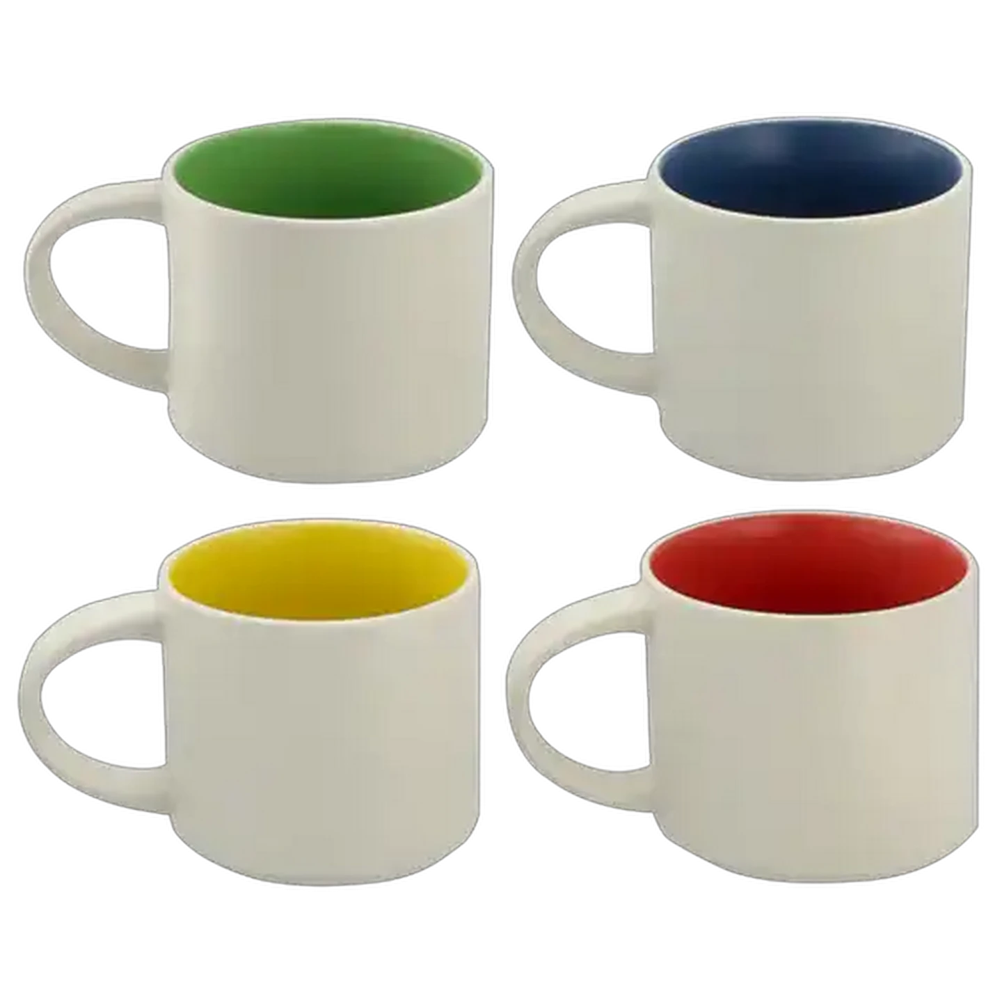 Image of Metro Coffee Mug 500ml 4-Pack (Colour May Vary)