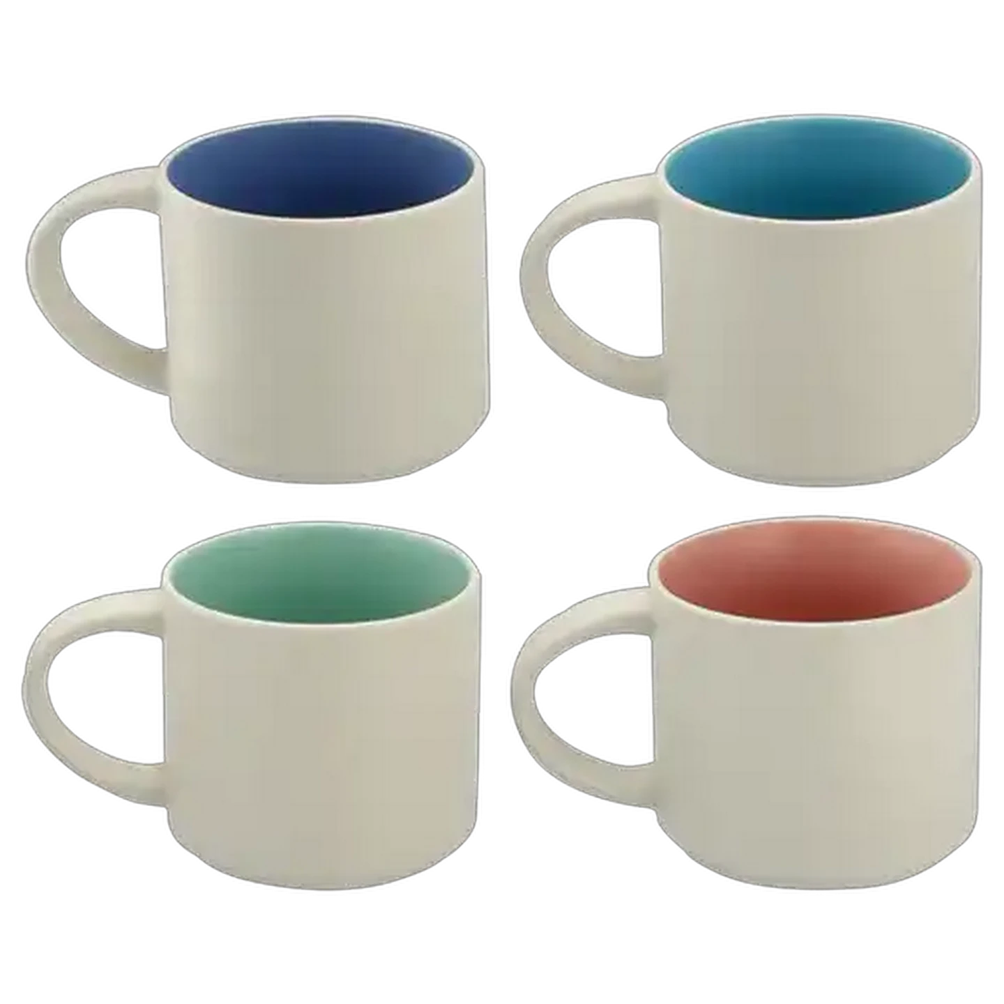 Image of Metro Coffee Mug 500ml 4-Pack (Colour May Vary)