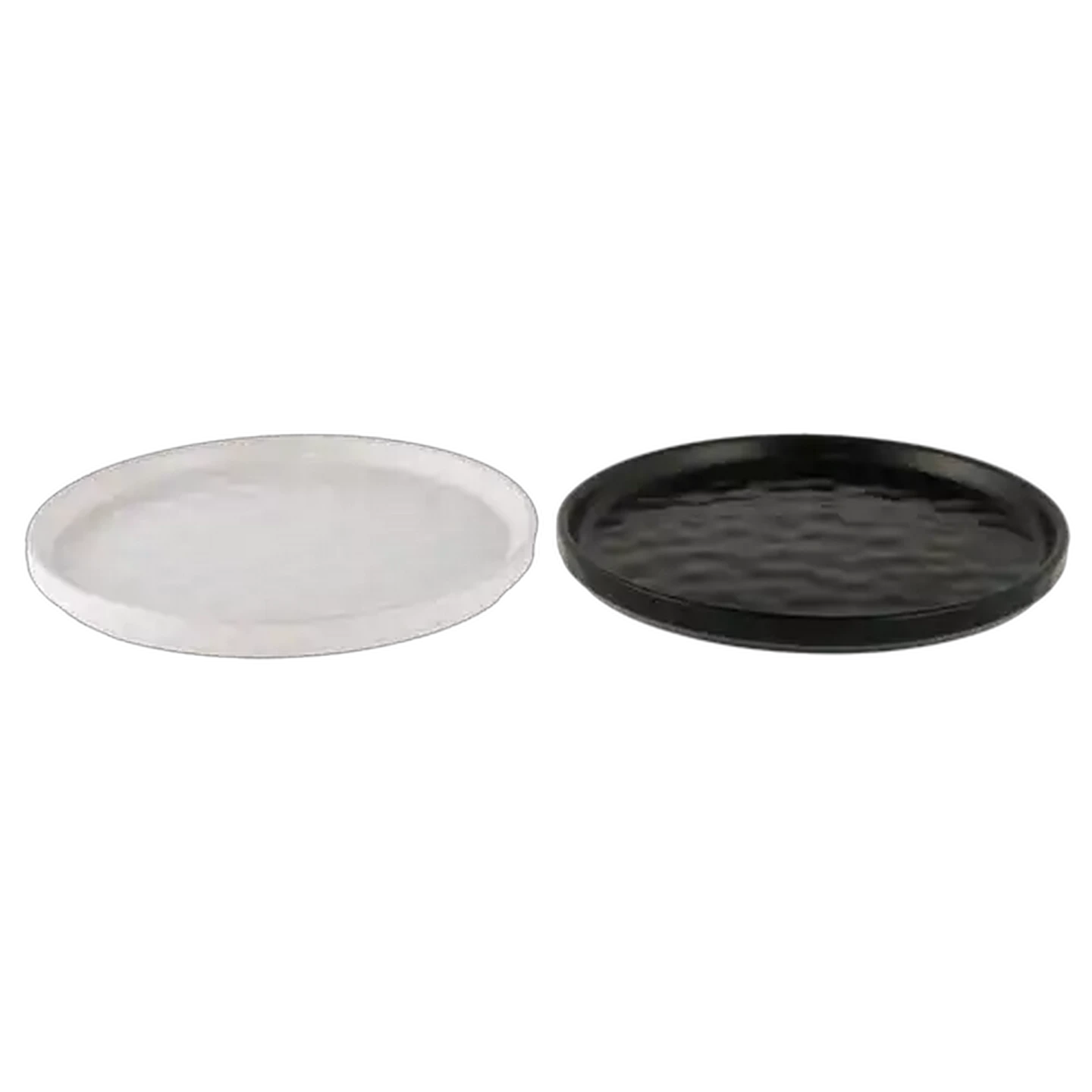 Image of Hammered Collection Dinner Plate 26.7cm (Colour May Vary)