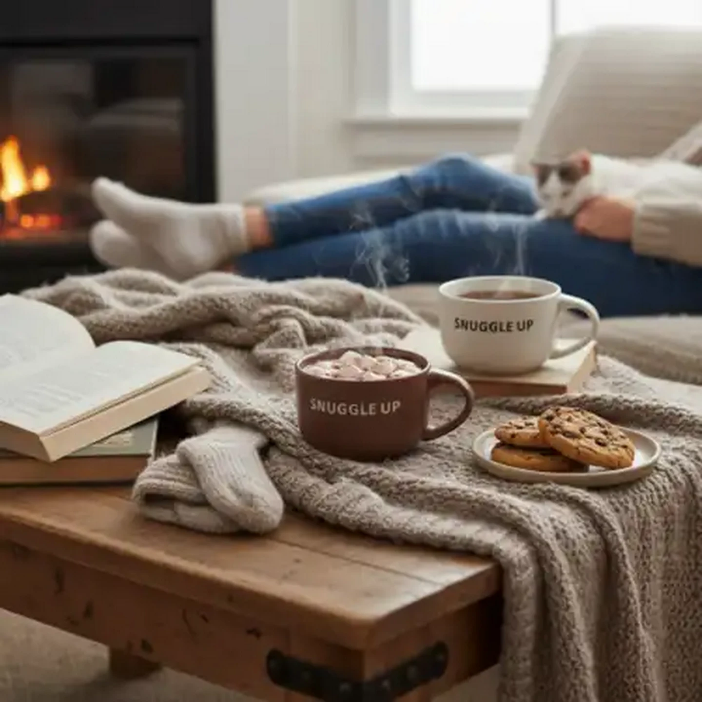 Image of Snuggle Up Soup Mug 550ml (Colour May Vary)