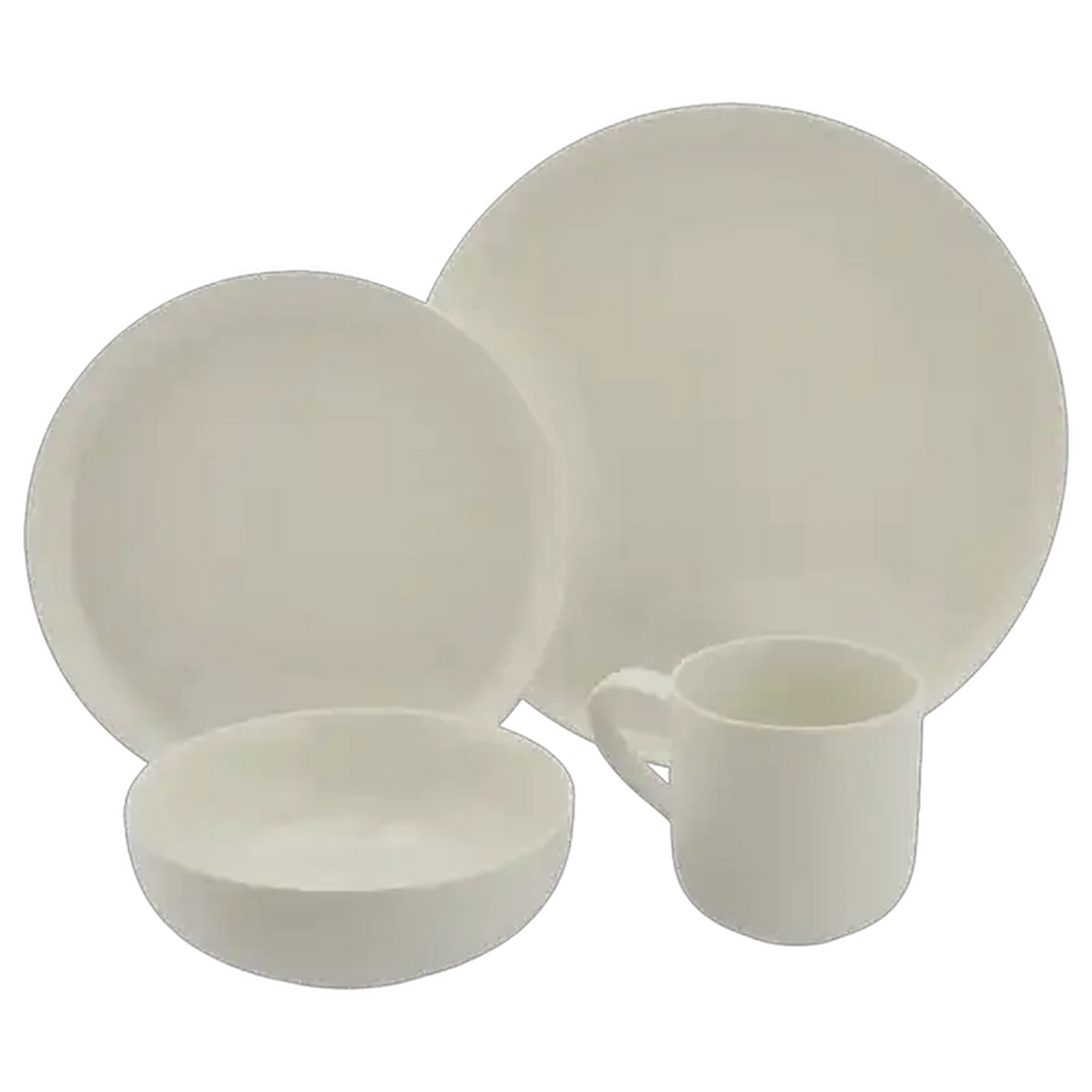 Image of Alpine White Dinner Set 16-Piece