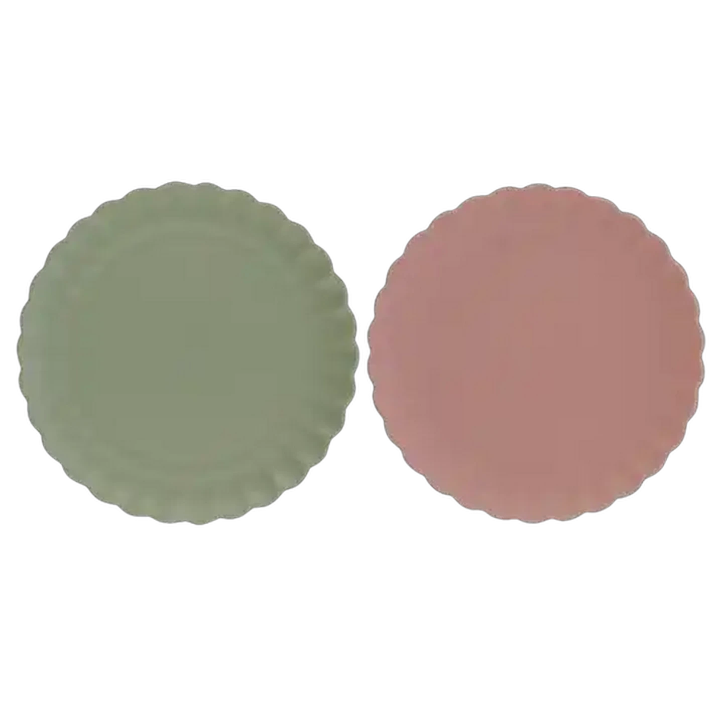Image of Petal Stoneware Dinner Plate 10.4cm (Colour May Vary)