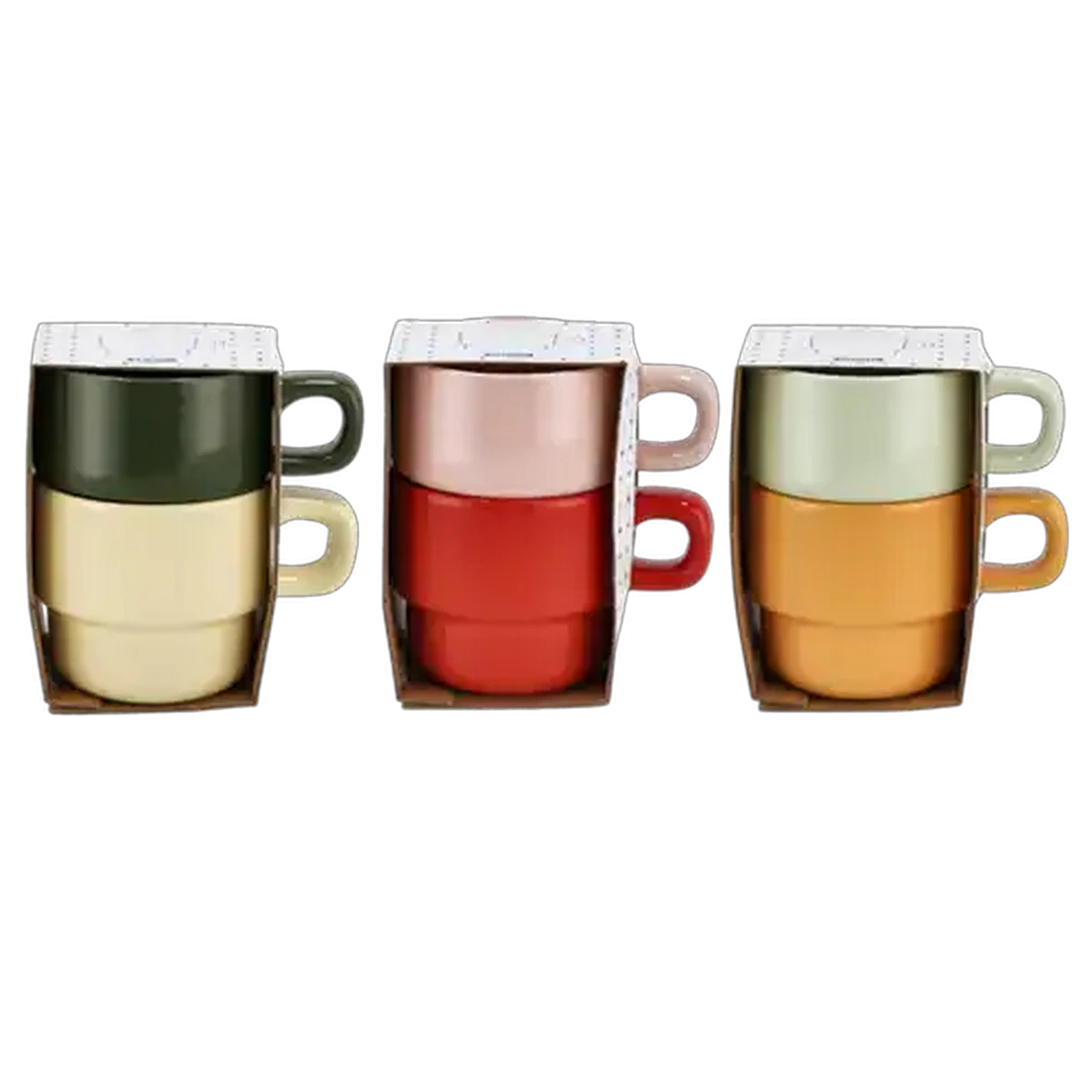 Checkers Sixty60 | Stackable Stoneware Coffee Mug 290ml 2-Pack