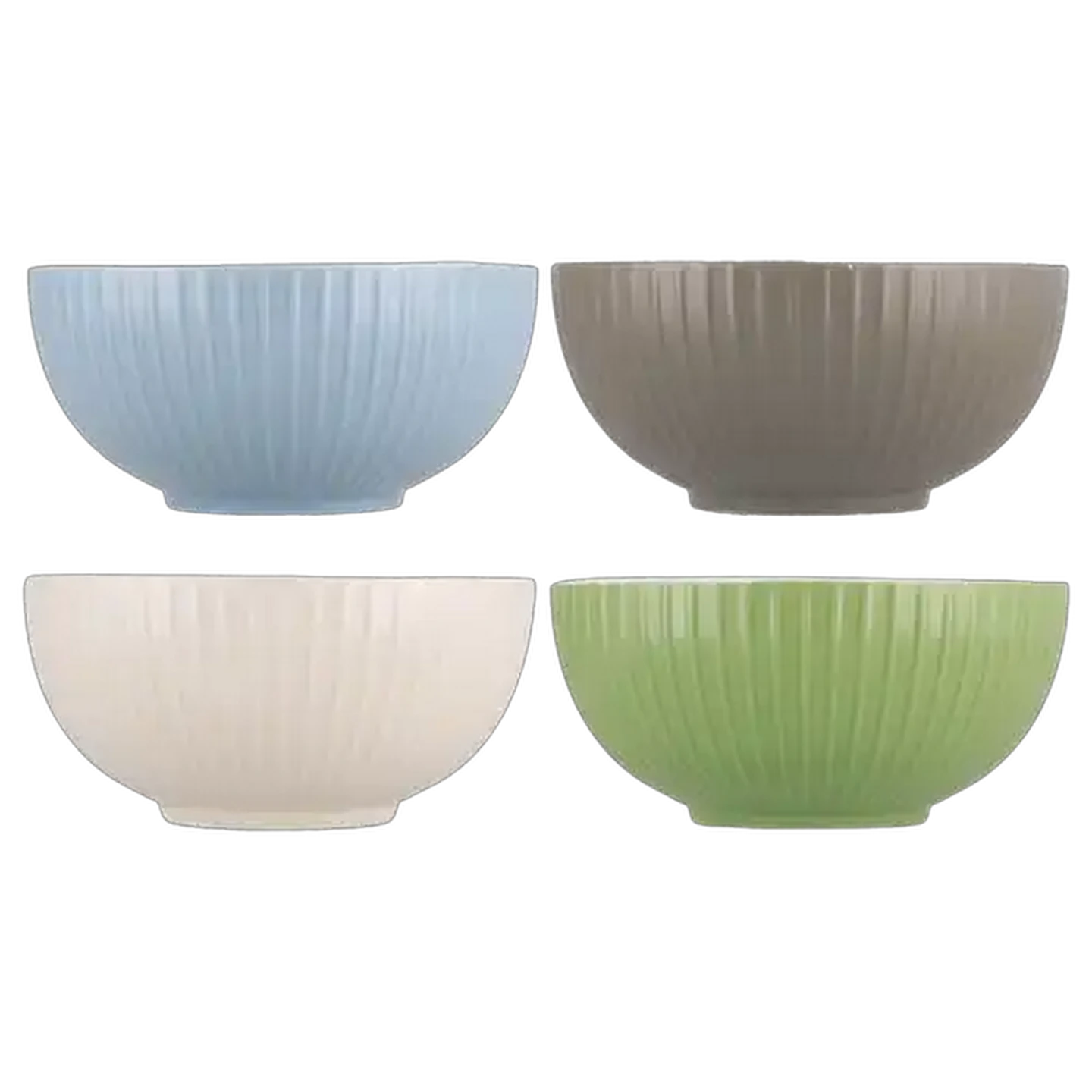 Image of Pad Print Stoneware Salad Bowl 20.3cm (Colour May Vary)