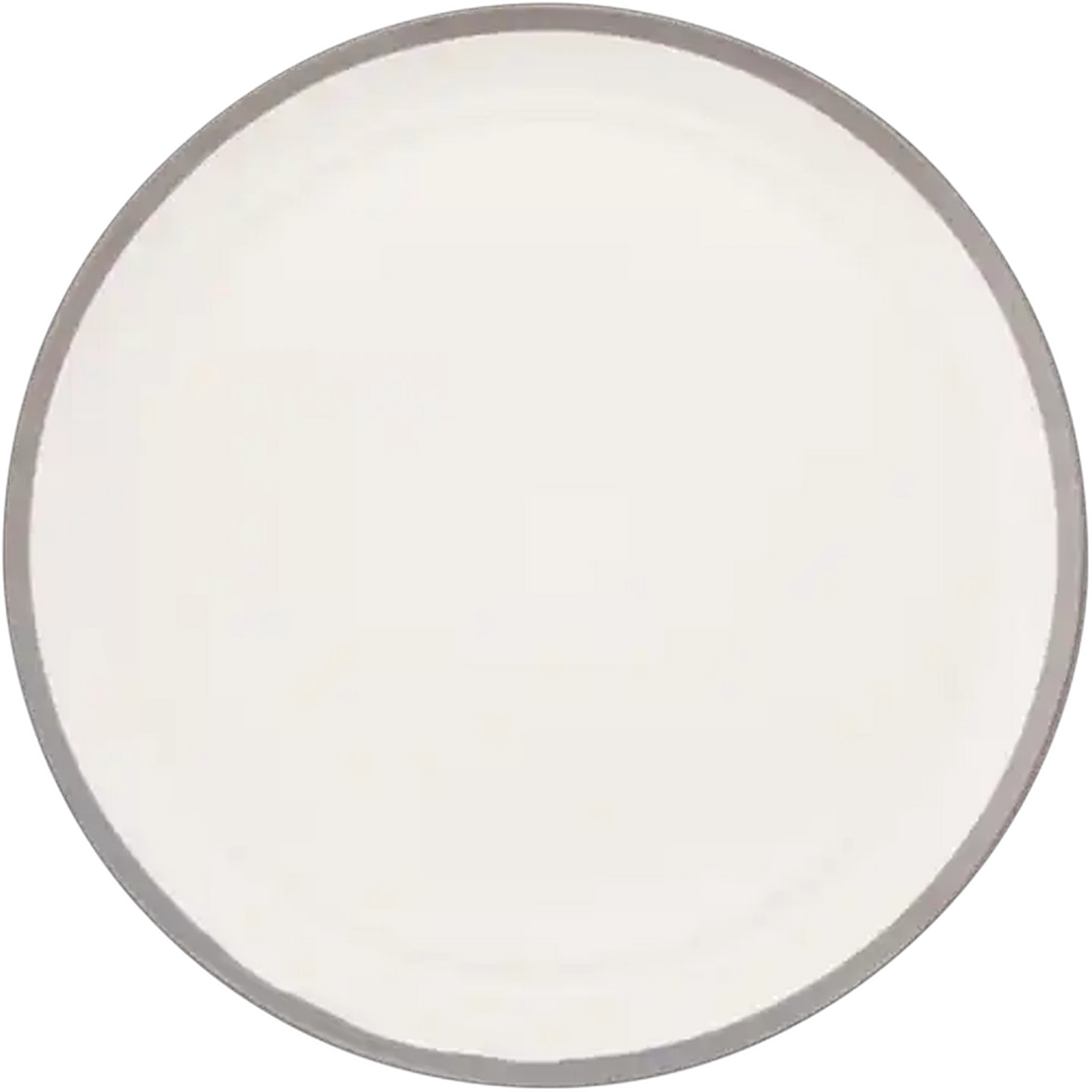 Image of Greystone White & Grey Dinner Plate