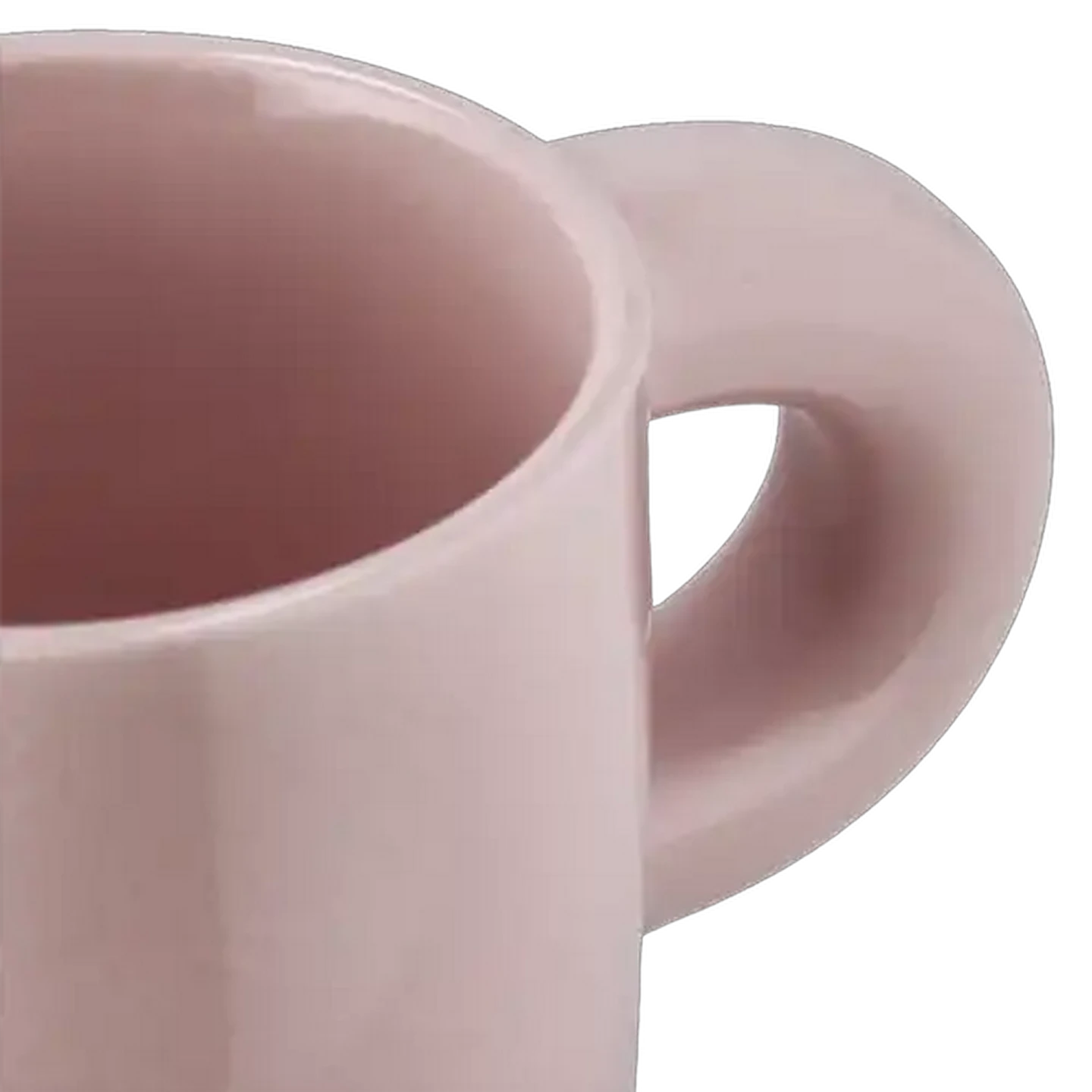 Image of Snug Handle Stoneware Coffee Mug 385ml (Colour May Vary)