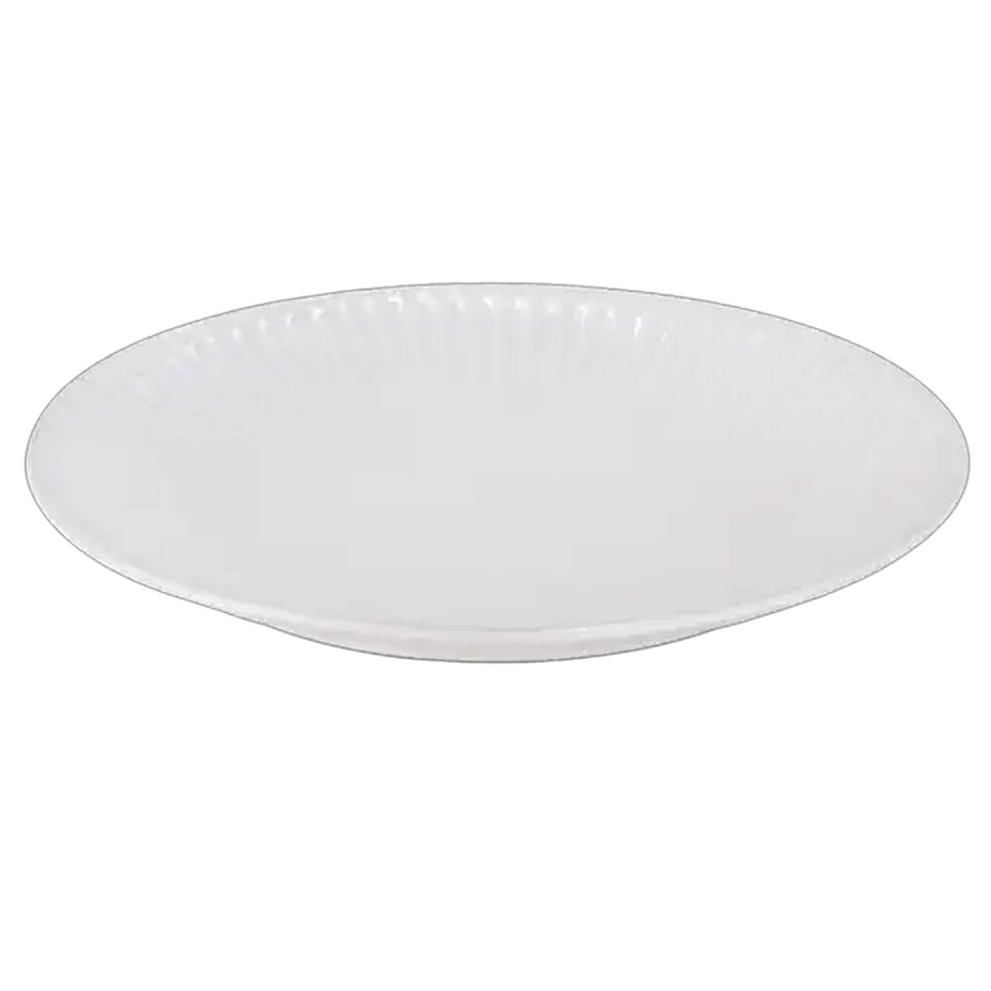 Image of Coastal Ridge Stoneware Dinner Plate 27.5cm (Colour May Vary)