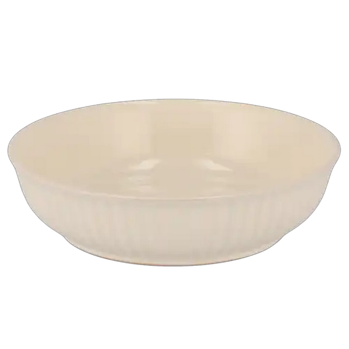 Image of Coastal Ridge Stoneware Bowl 21cm (Colour May Vary)
