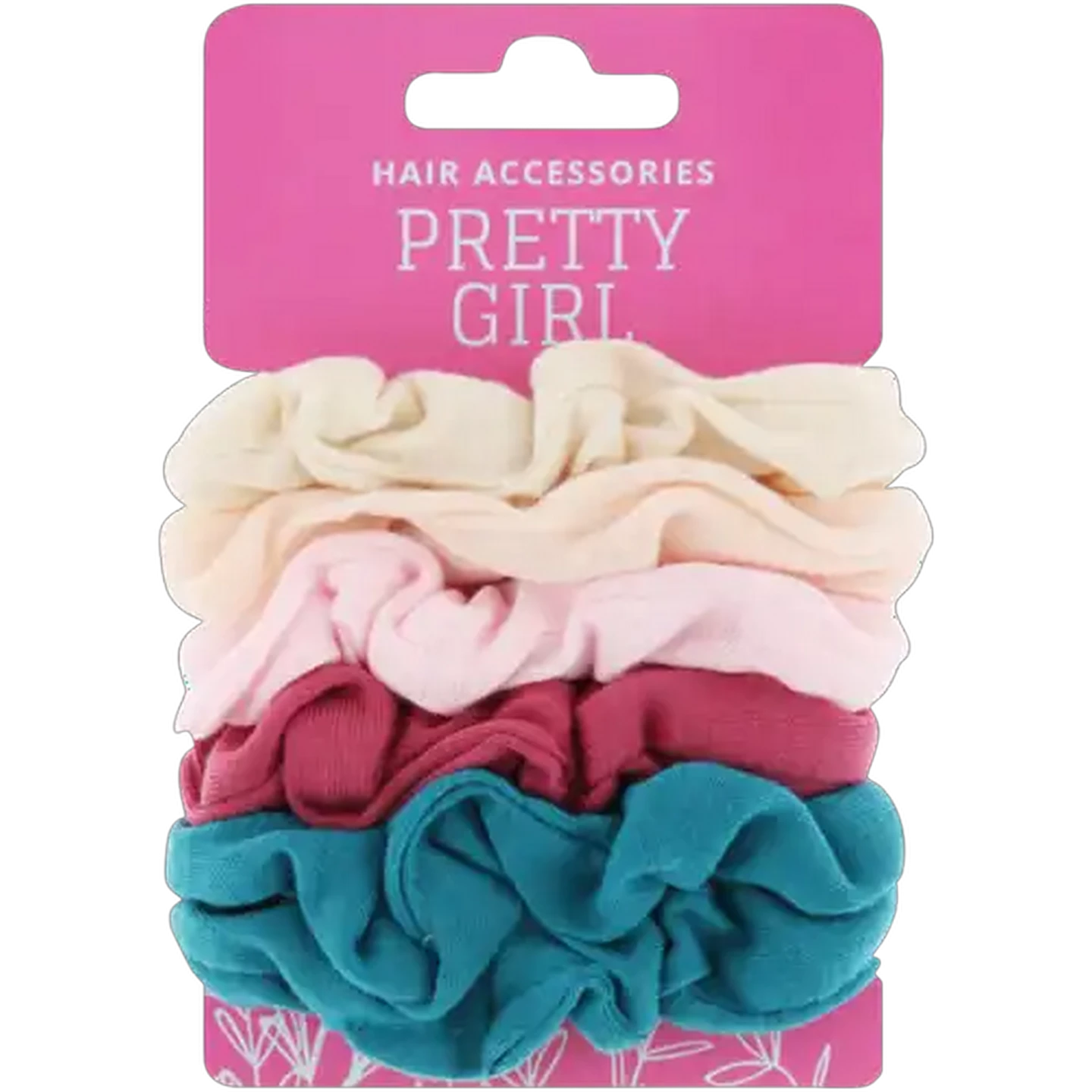 Image of Pretty Girl Scrunchies 6 Pack