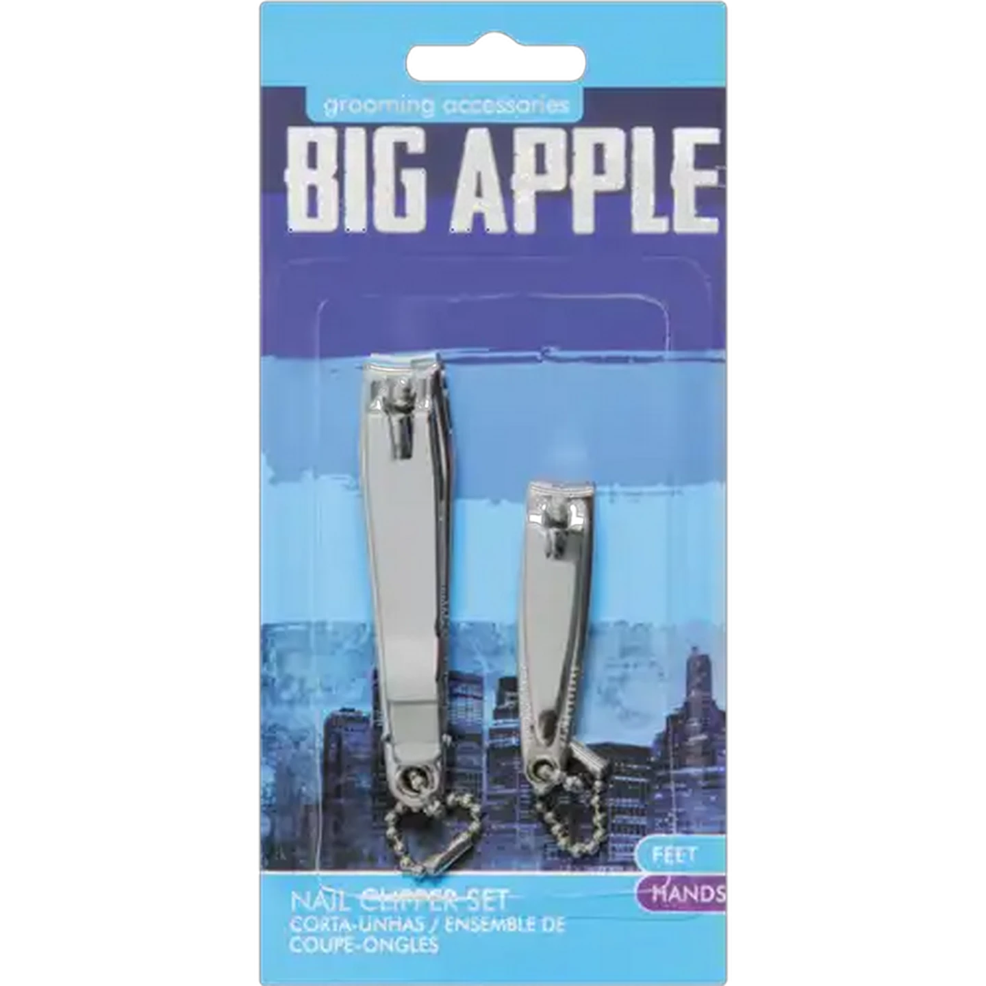 Image of Big Apple Small & Large Nail Clipper Set 2 Piece