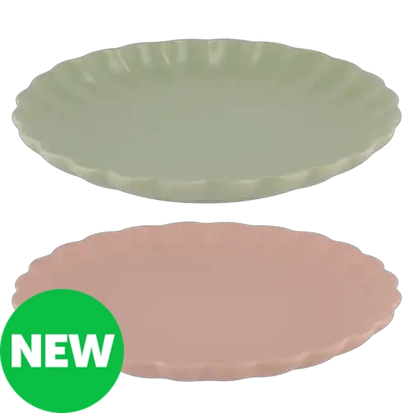 Image of Petal Stoneware Side Plate 8.45cm (Colour May Vary)