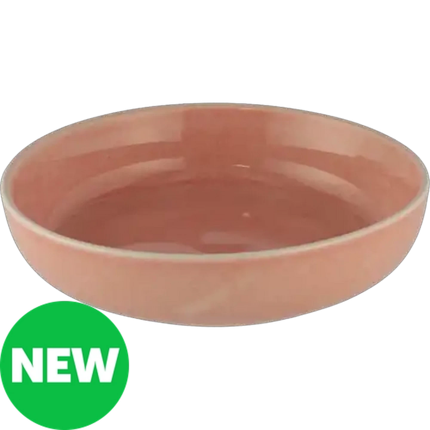 Image of Blush Pink Stoneware Bowl 22cm