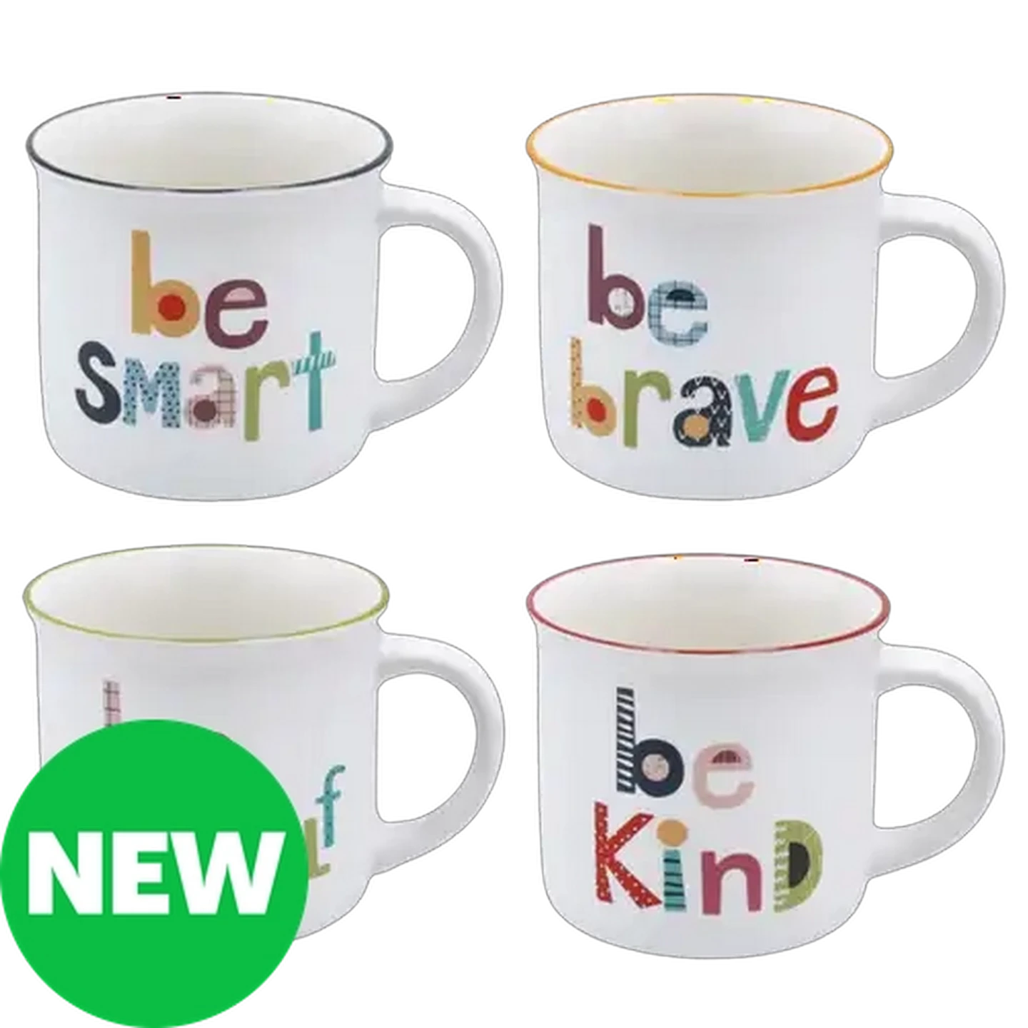 Image of Be Coffee Mug 370ml (Design May Vary)