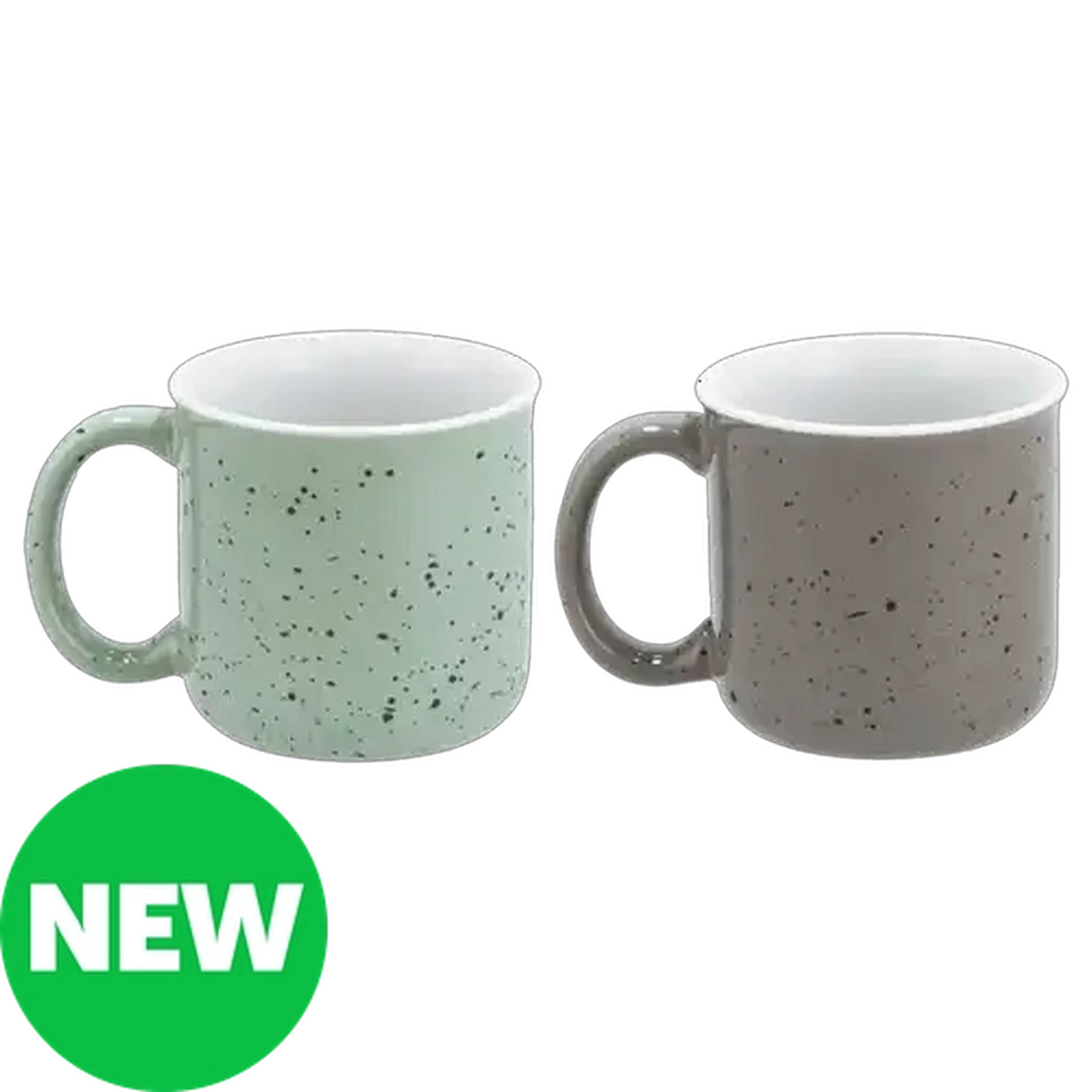 Image of Speckled Glaze Stoneware Coffee Mug 350ml (Colour May Vary)