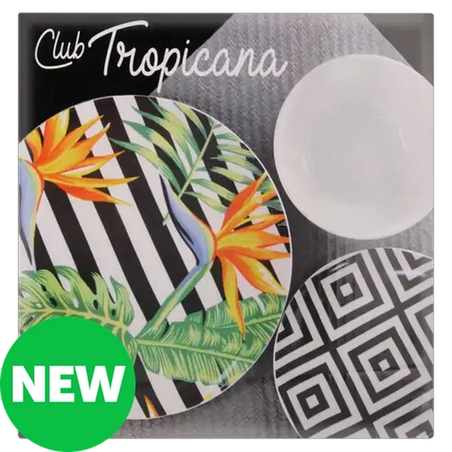 Image of Tropical Dinner Set 12 Piece