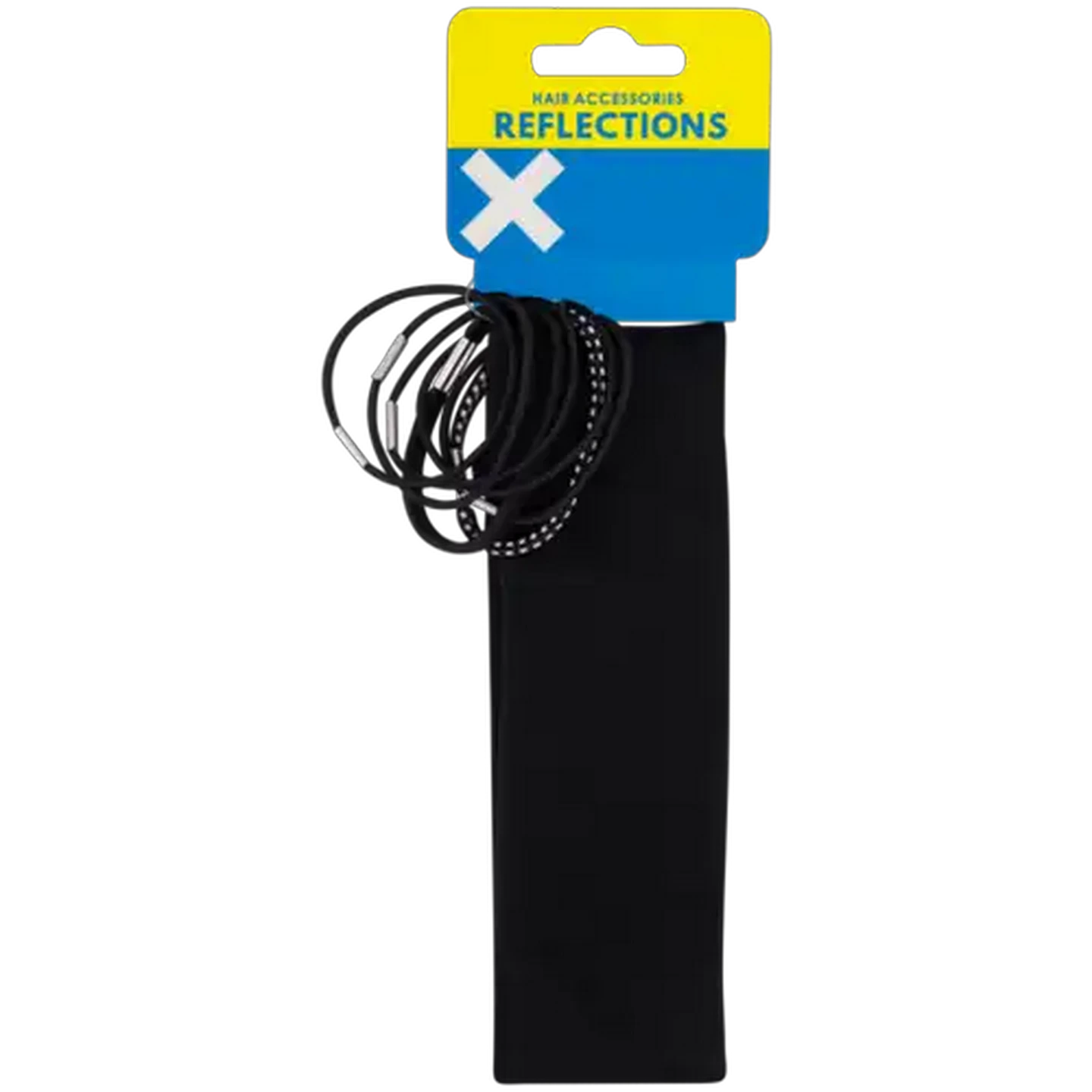 Image of Reflections Black Headband & Accessories Set 8 Piece