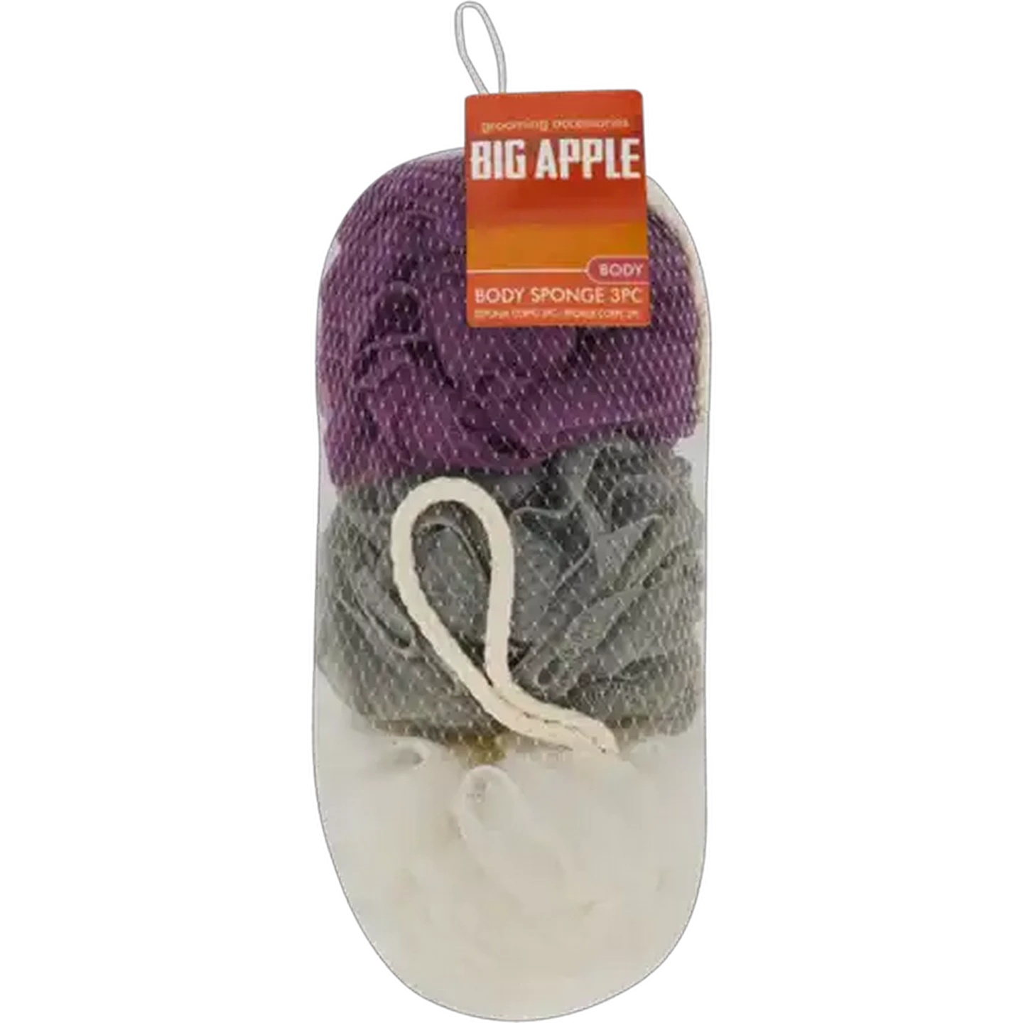 Image of Big Apple Body Sponges 3-Pack