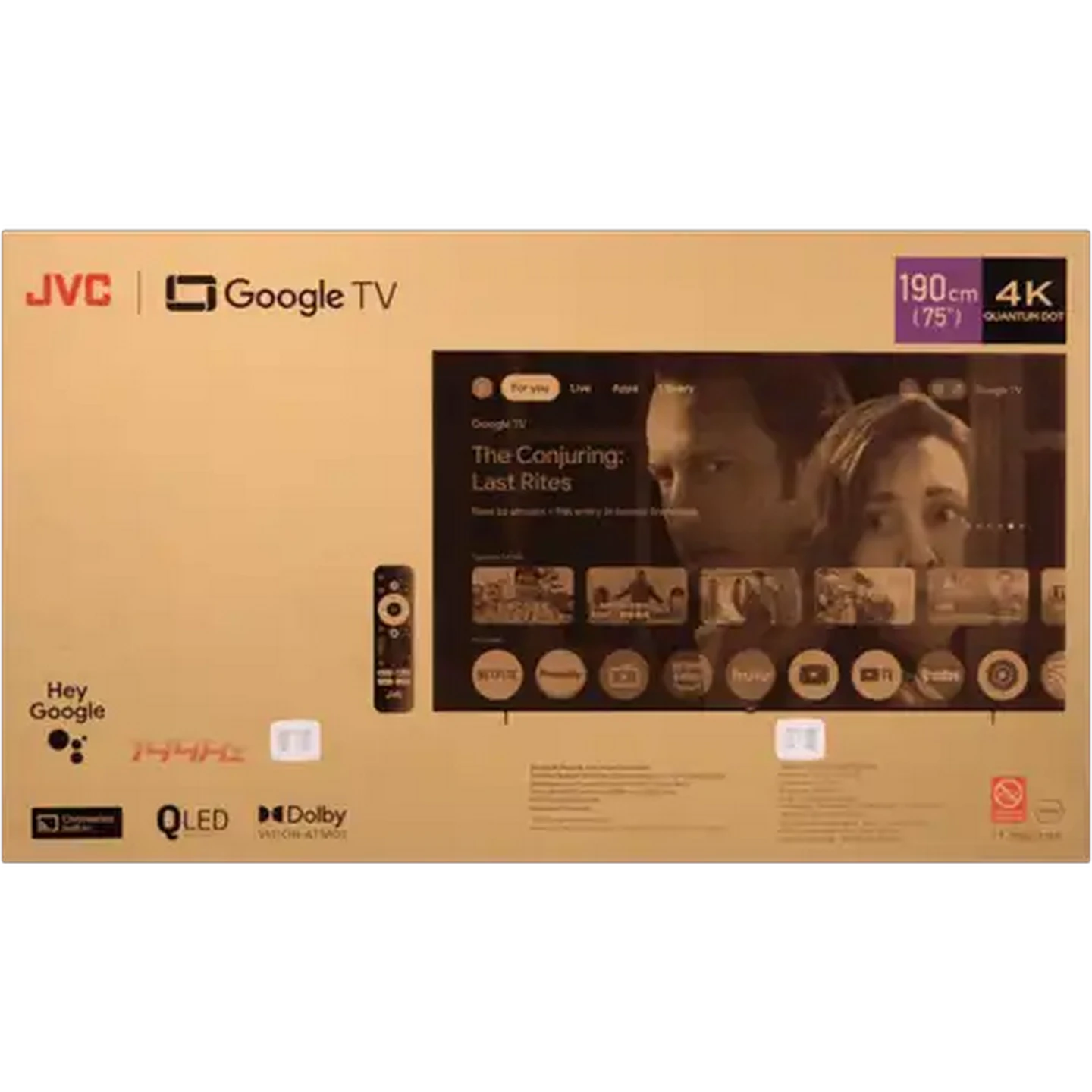Checkers Sixty60 | JVC 75 Inch 4K QLED Google TV
