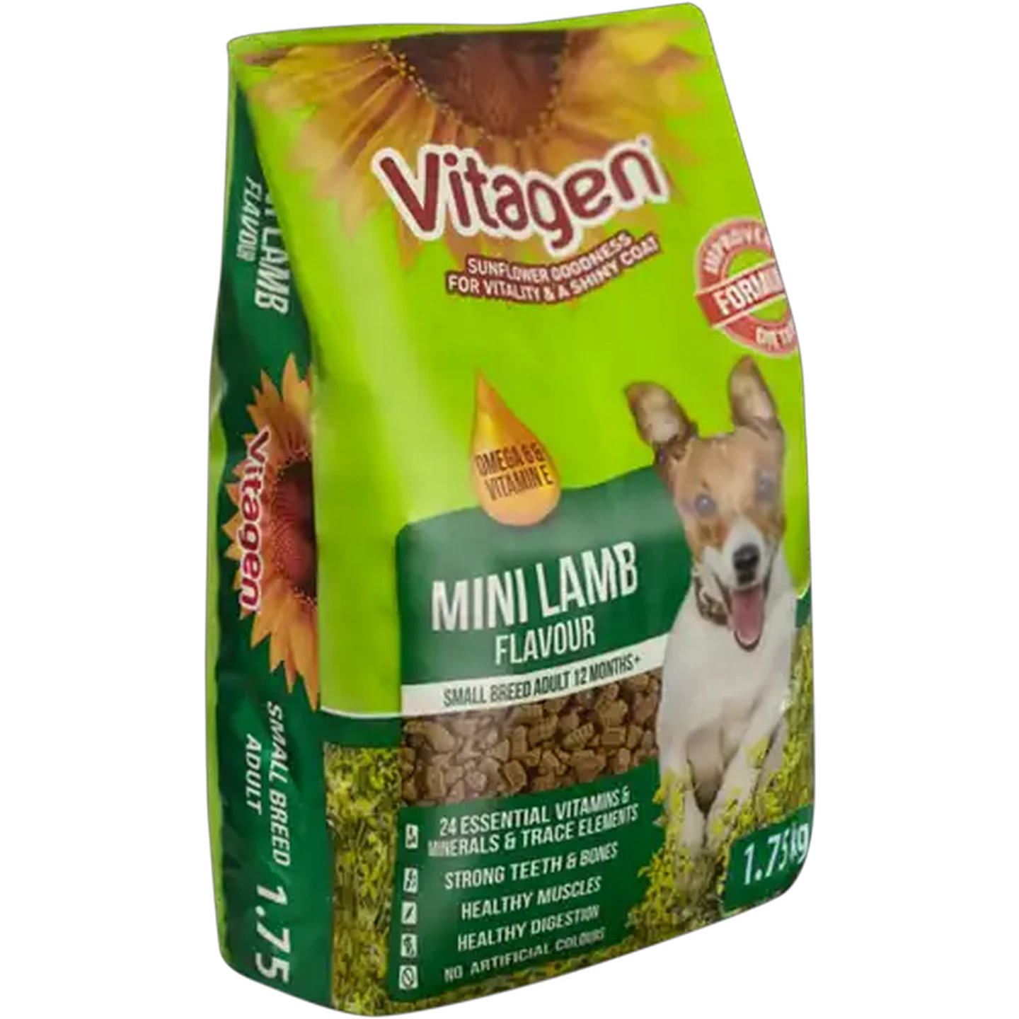 Image of Vitagen Mini Lamb Flavour Adult Dry Dog Food 1.75kg