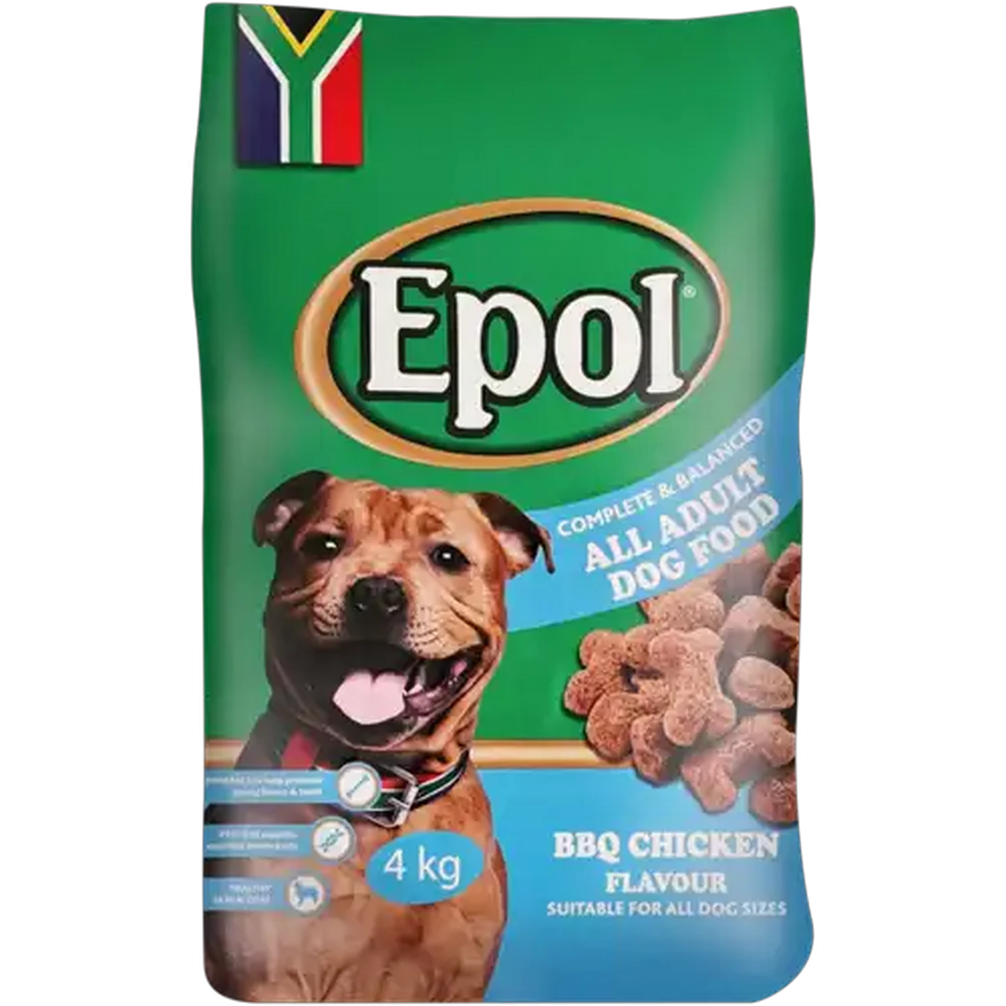 Image of Epol BBQ Chicken Flavour All Adult Dry Dog Food 4kg