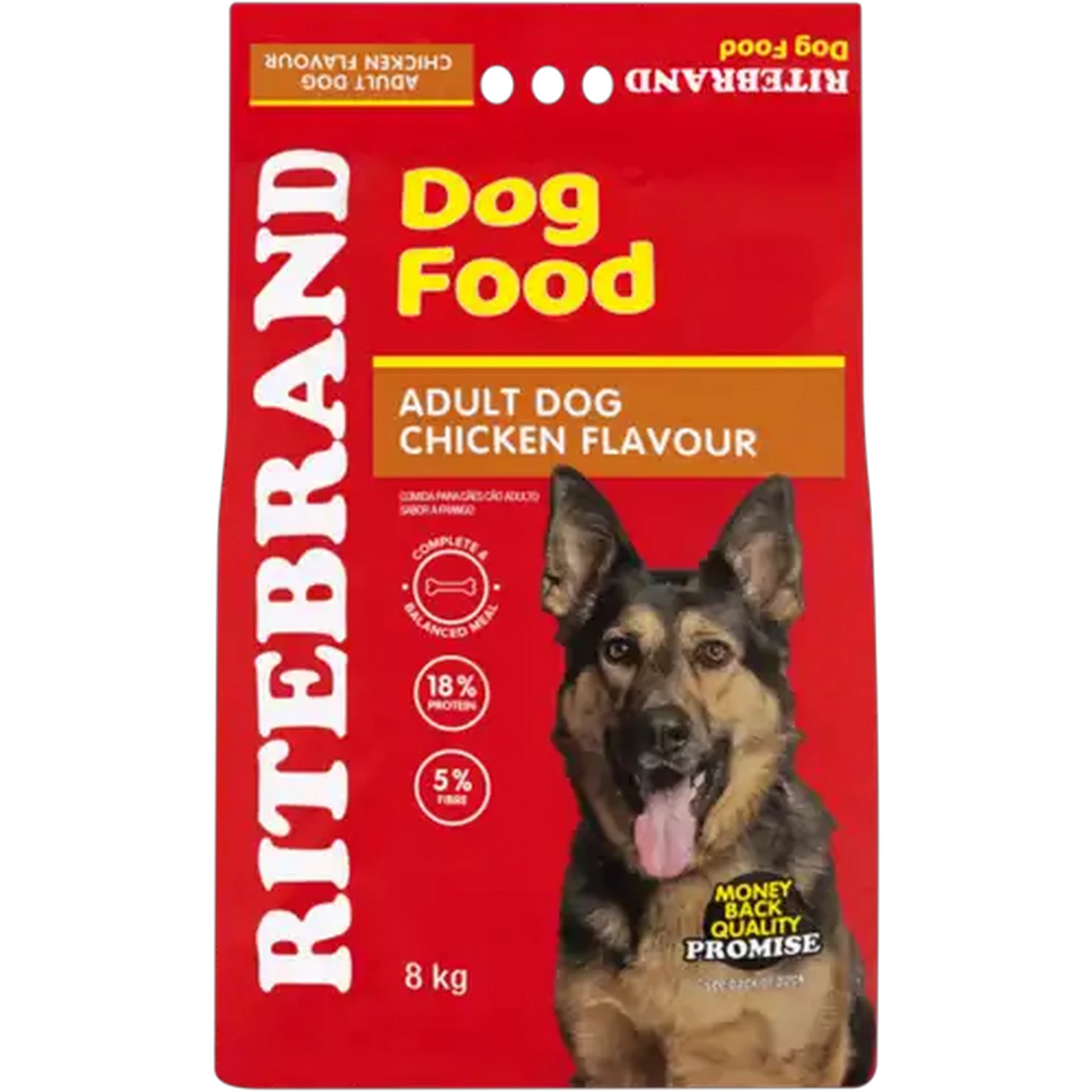 Checkers Sixty60 | Ritebrand Chicken Flavour Adult Dry Dog Food 8kg